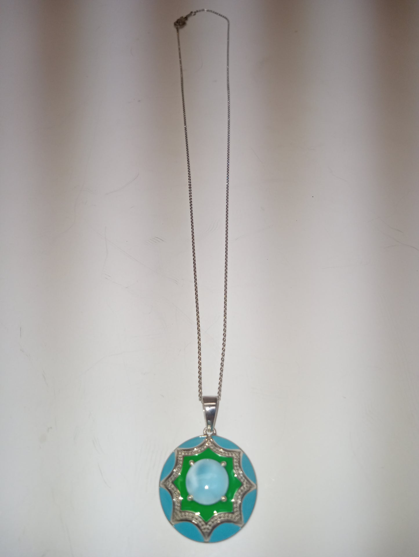 larimar pendant necklace