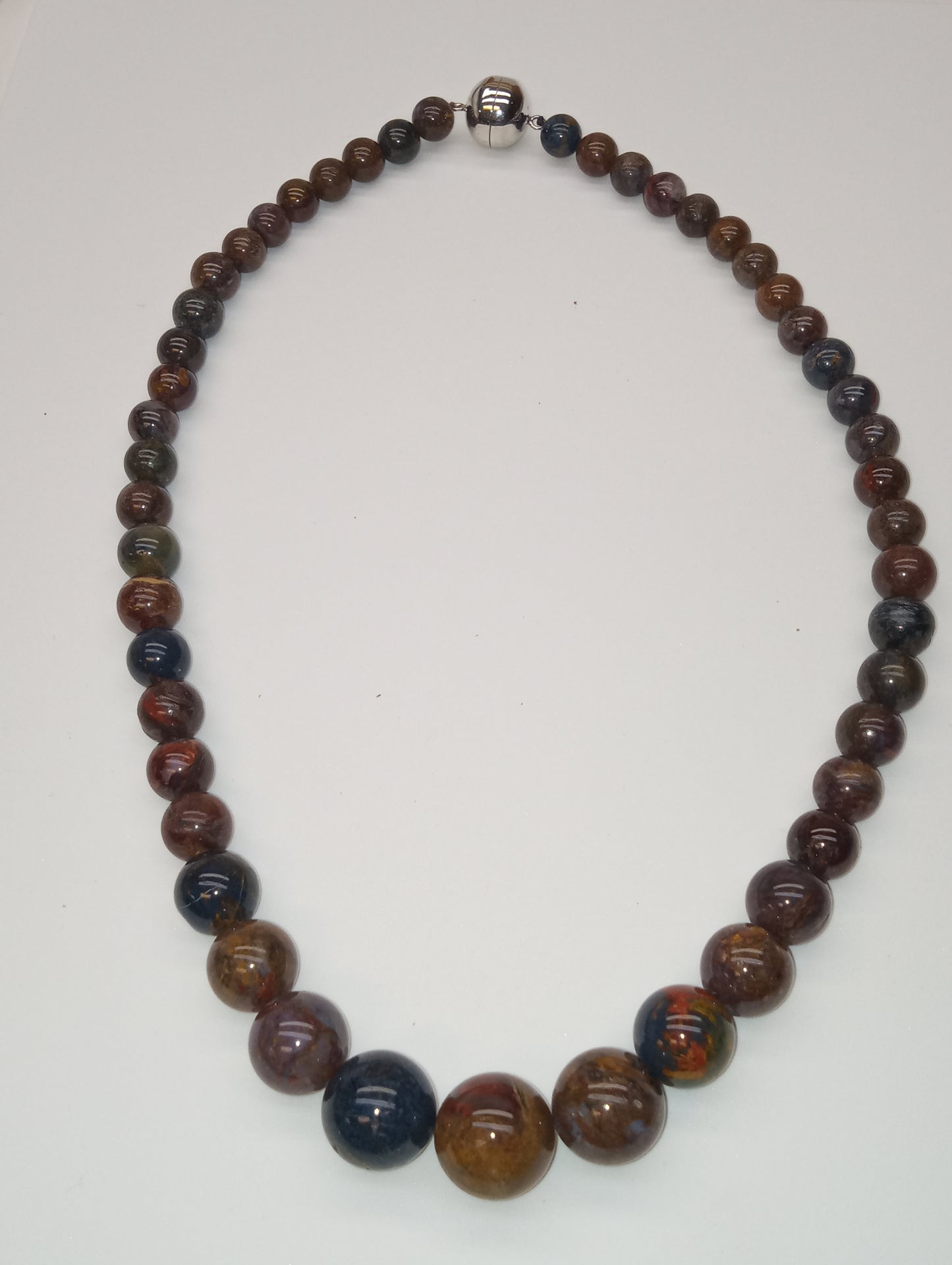 bracelet brown agate beaded stretch bracelet