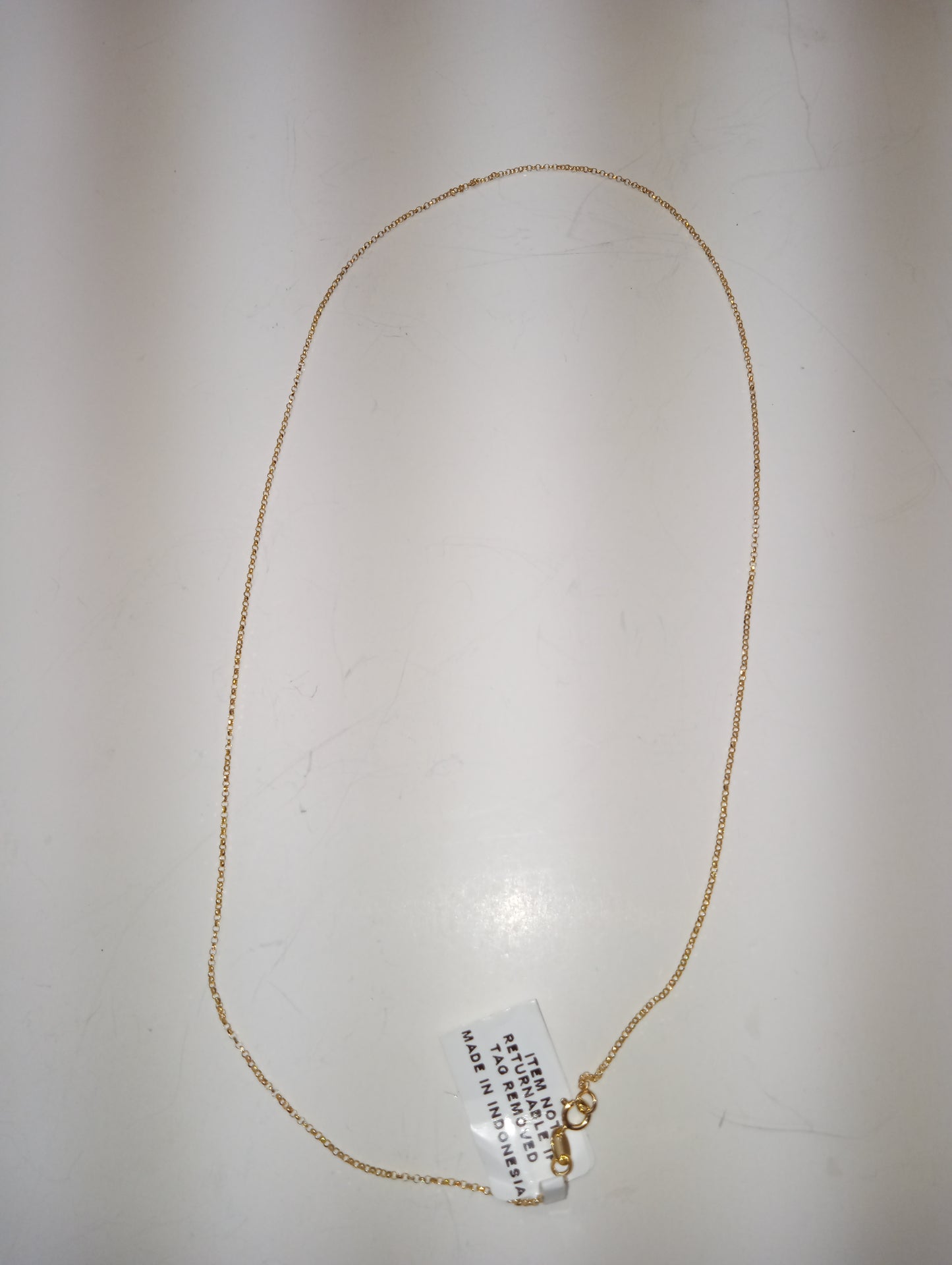 necklace 10kt yellow gold