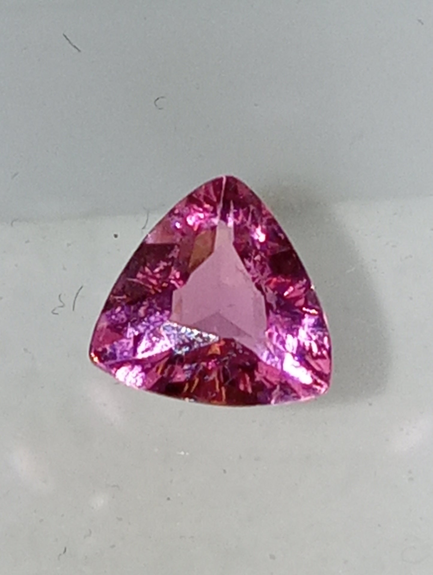 garnet gemstone pink Malayan trillion