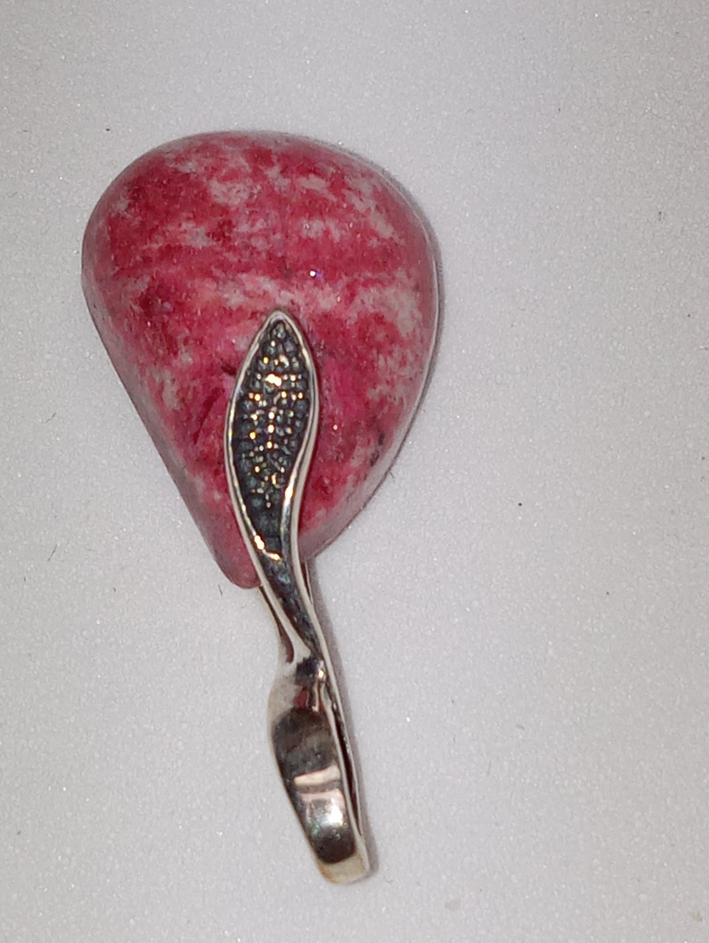 pendant thulite sterling silver