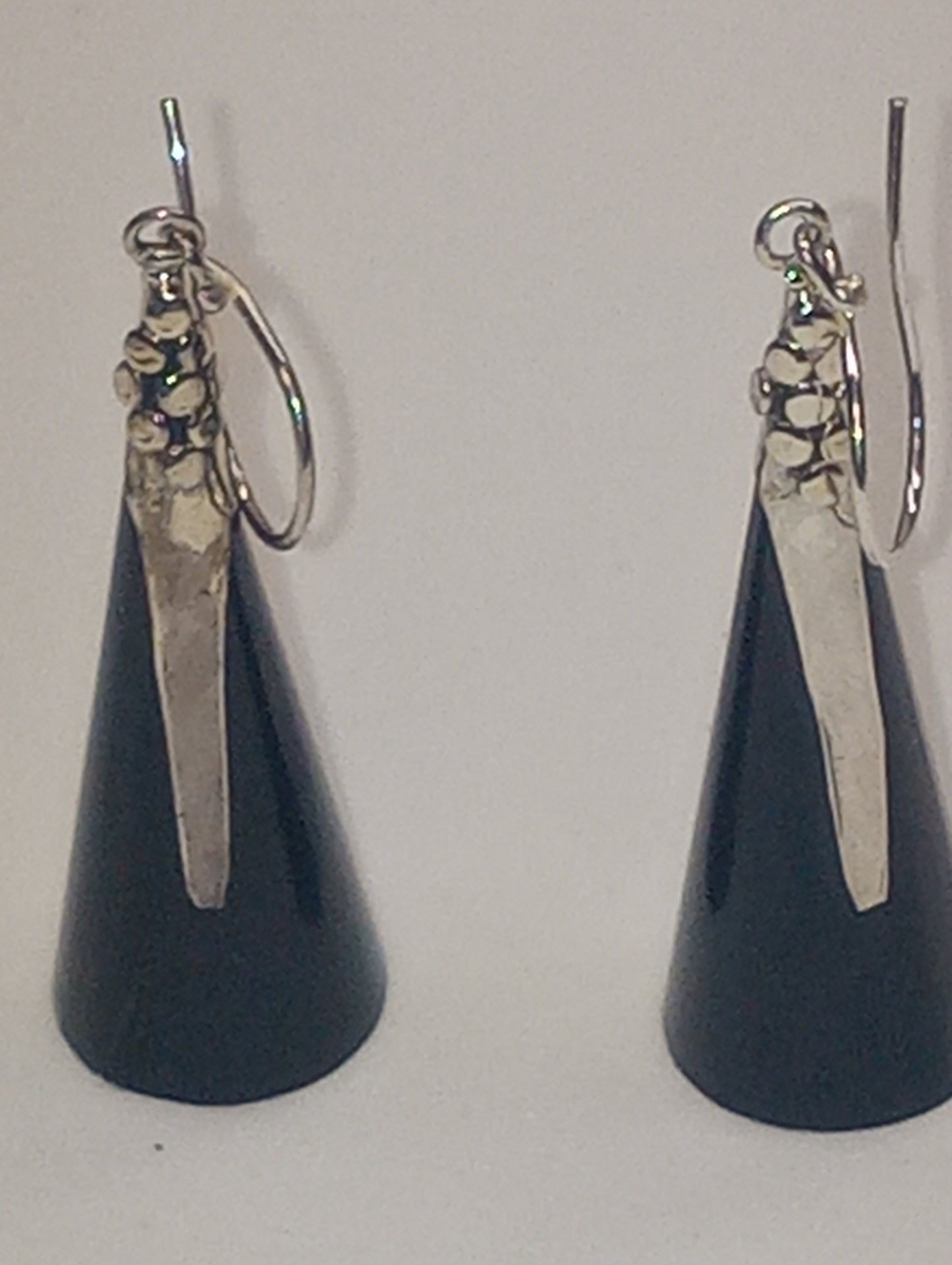 earrings Bali Legacy black onyx drop in sterling silver