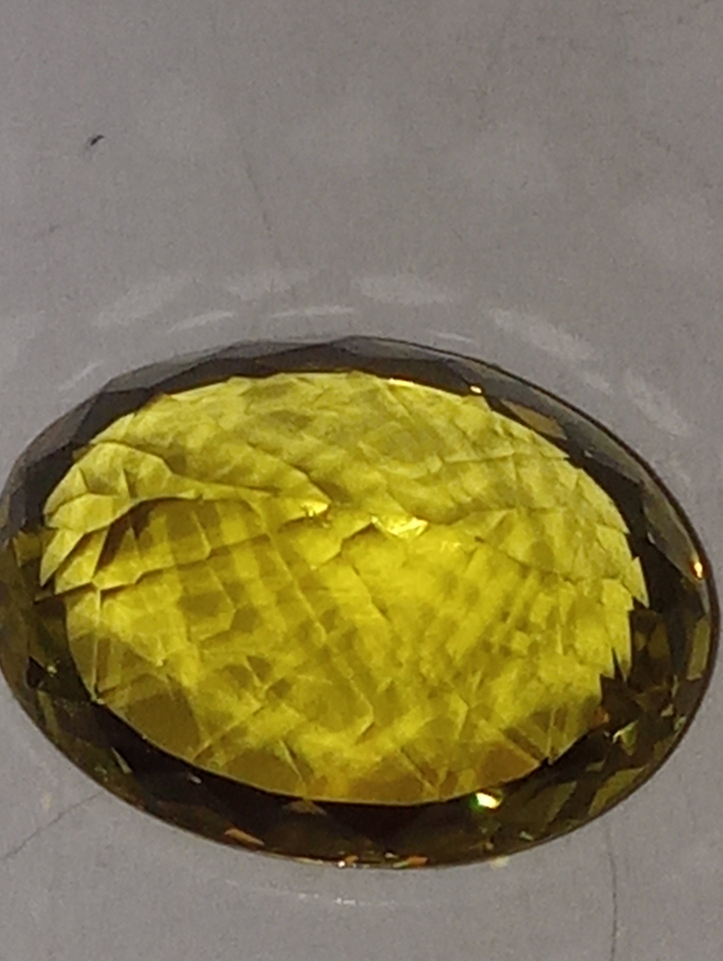 chrysoberyl gemstone oval