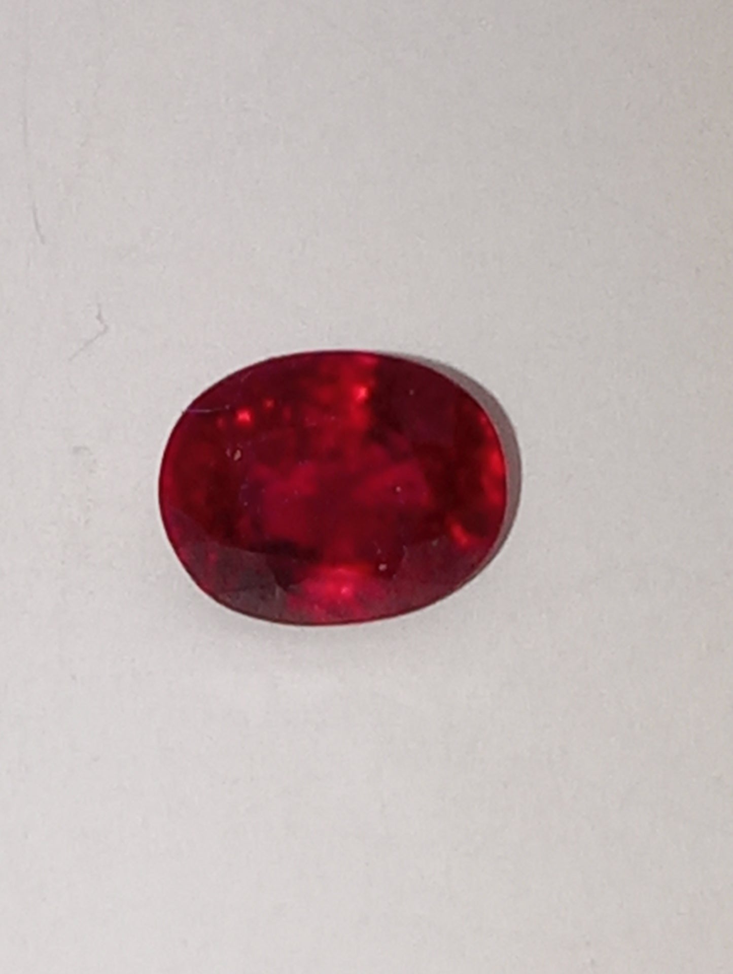 ruby gemstone Madagascar oval