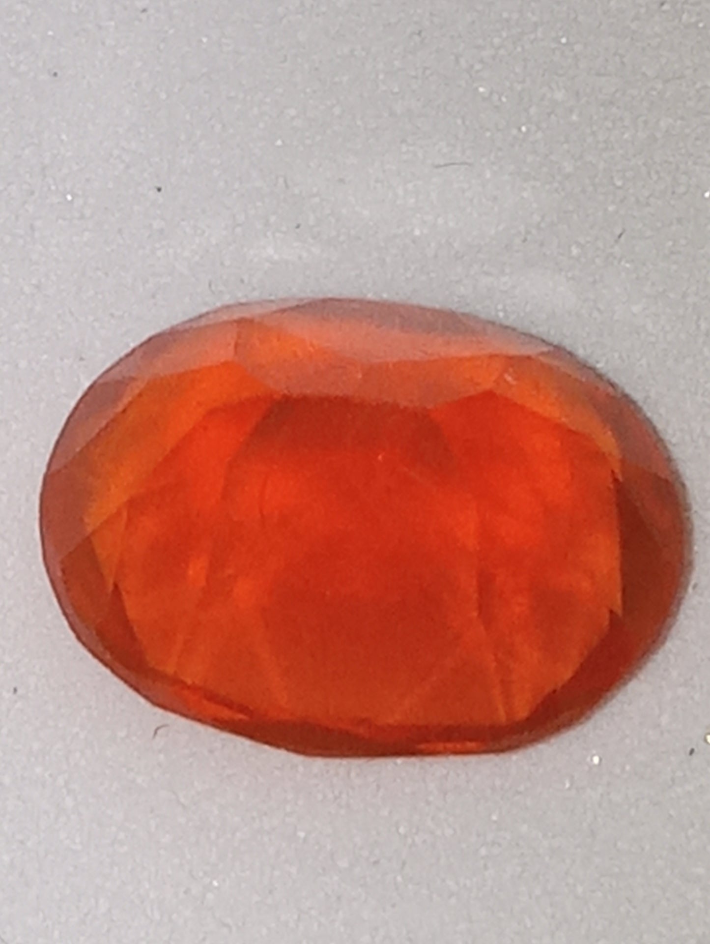 opal gemstone Mexican fire neon oval
