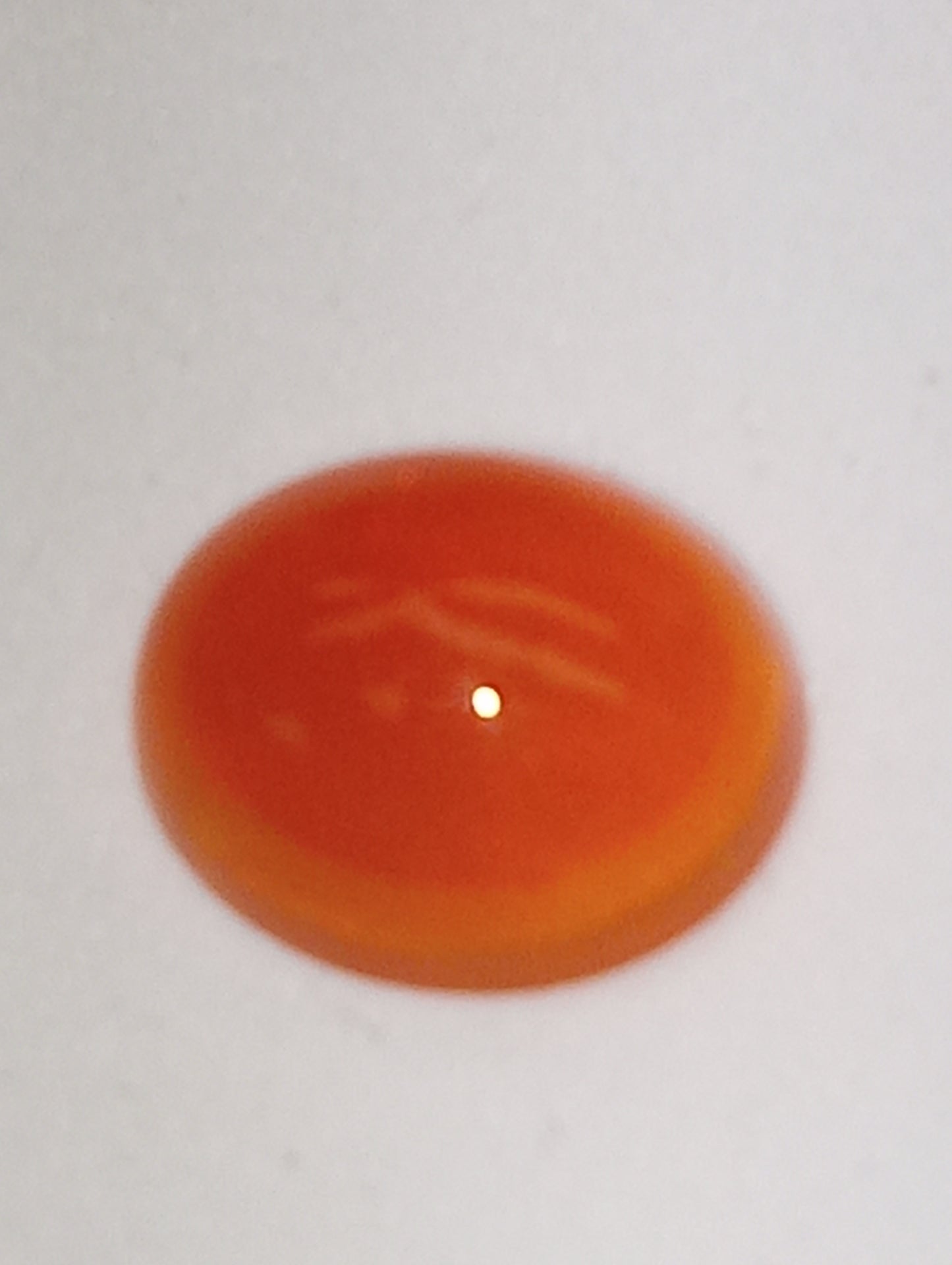 opal gemstone Mexican fire cabacon 13x11mm oval