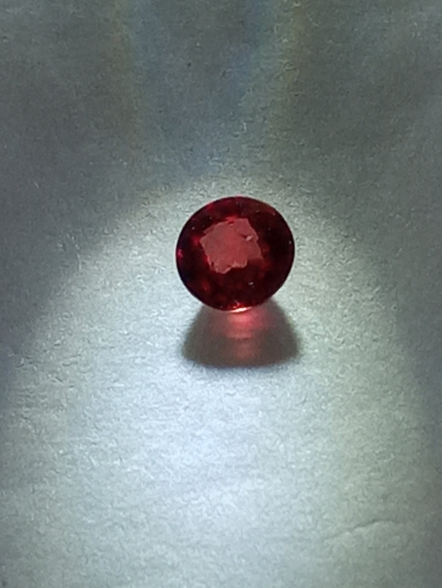 ruby gemstone Madagascar, AAAA, 4.5mm round cut, .4ct