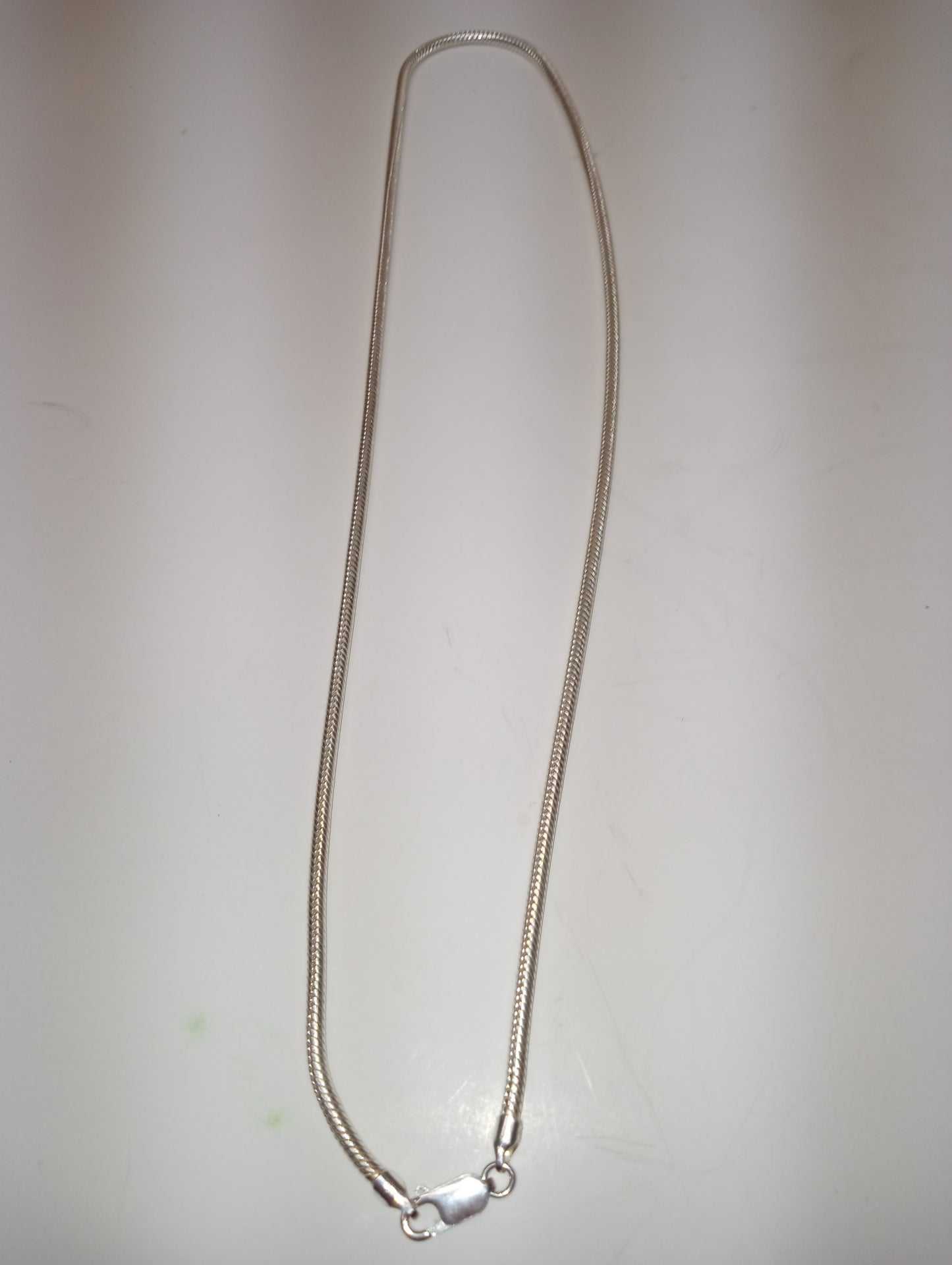 necklace sterling silver snake
