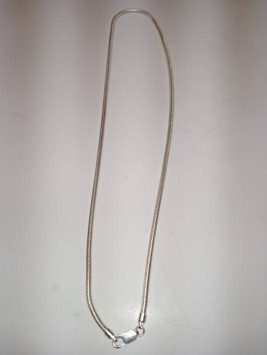 necklace sterling silver snake