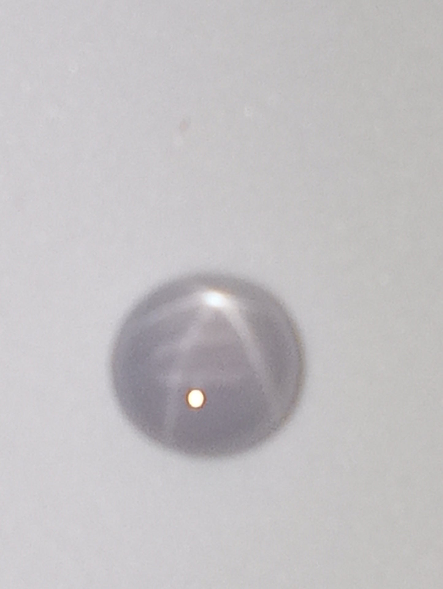 sapphire gemstone blue gray star, 6mm round