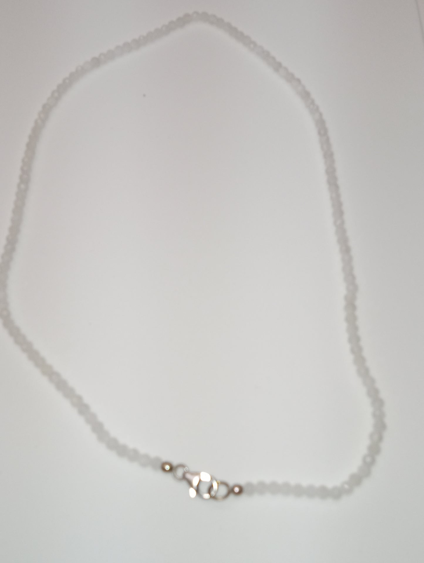 Rainbow moonstone, Kulsa, beaded necklace