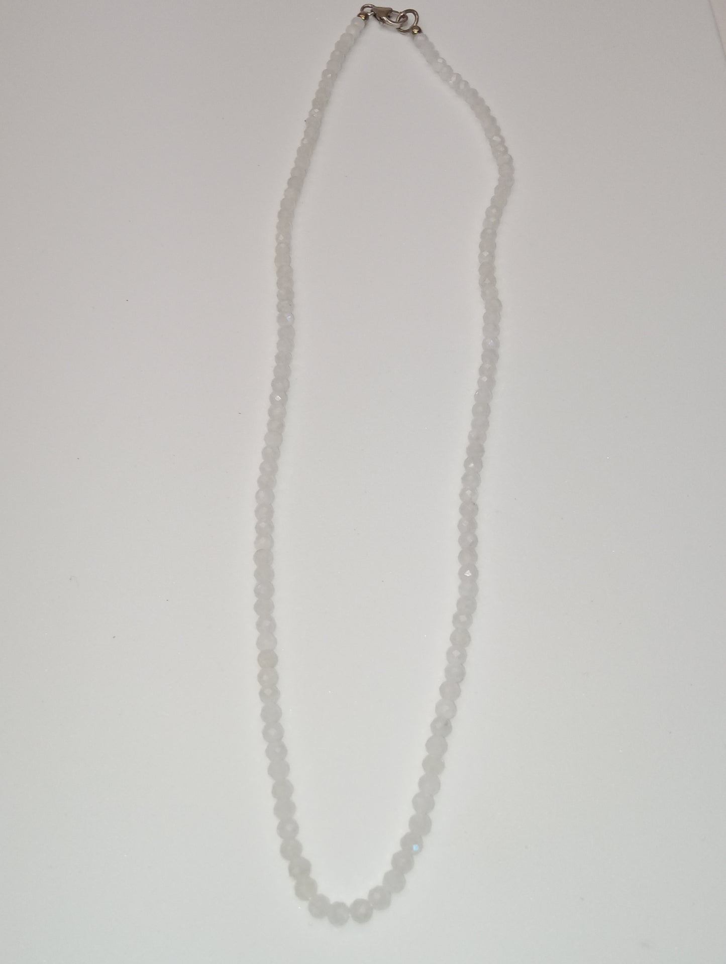 Rainbow moonstone, Kulsa, beaded necklace