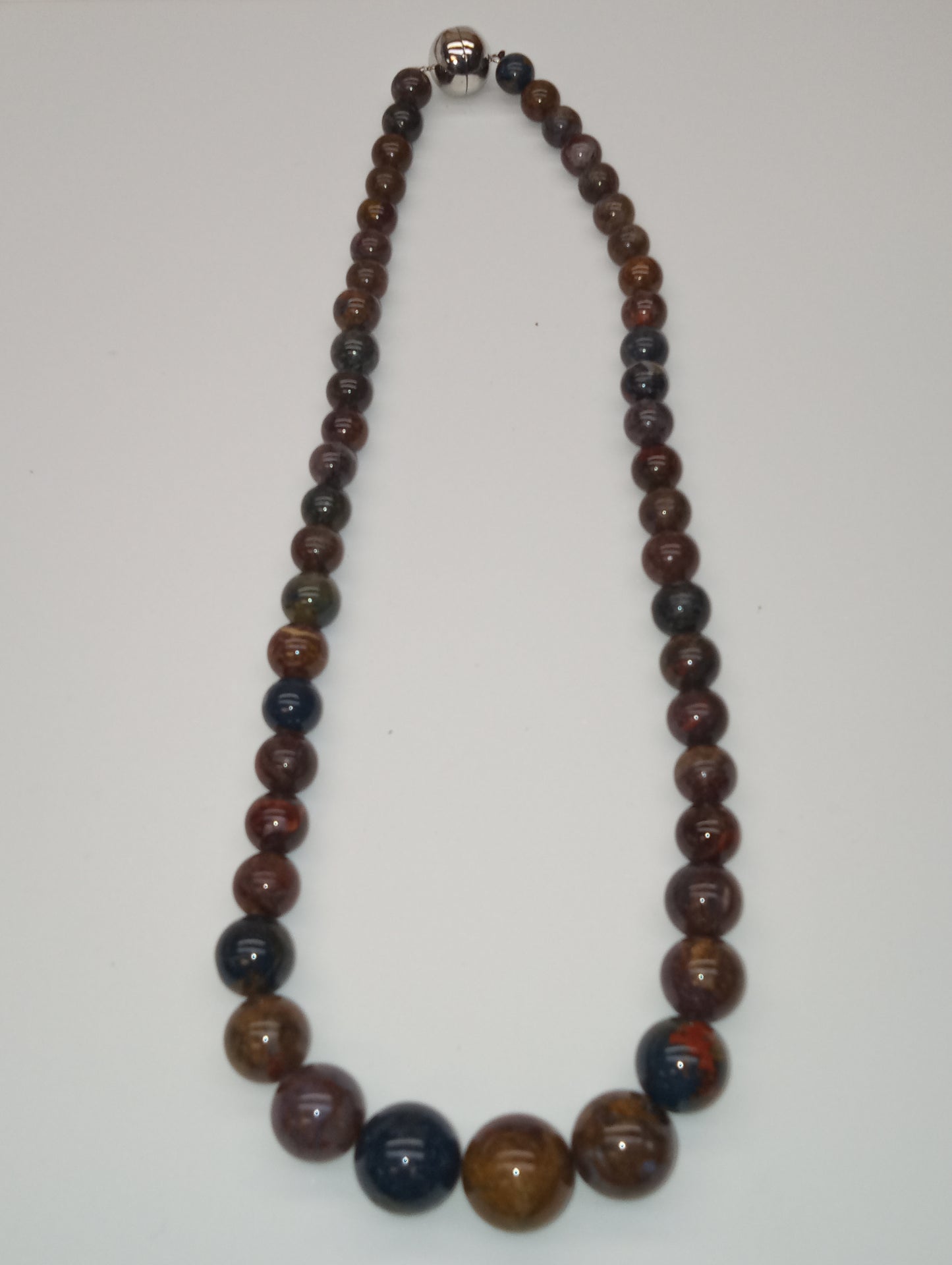 bracelet brown agate beaded stretch bracelet