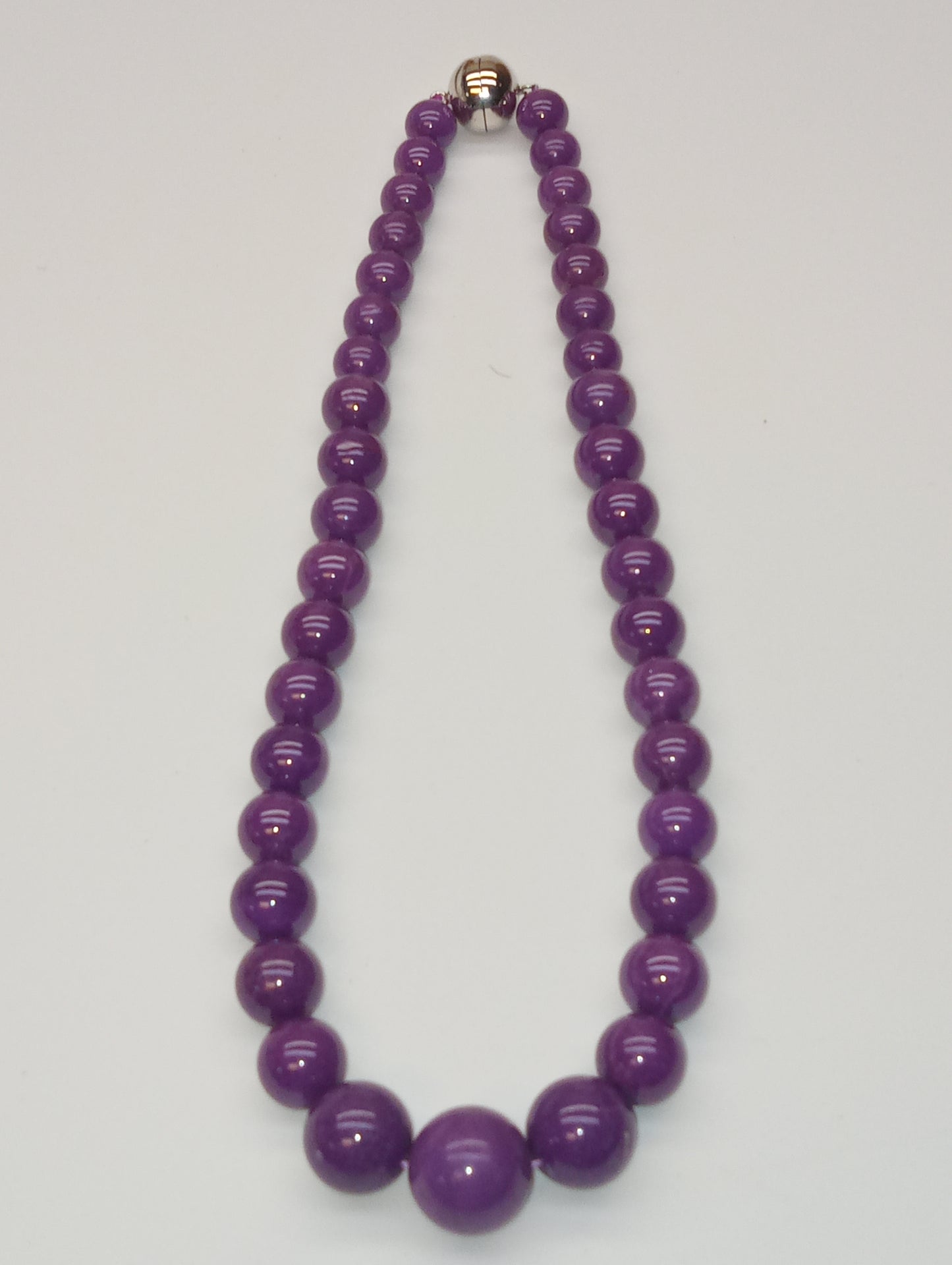 phosphosiderite 10-16mm beaded necklace