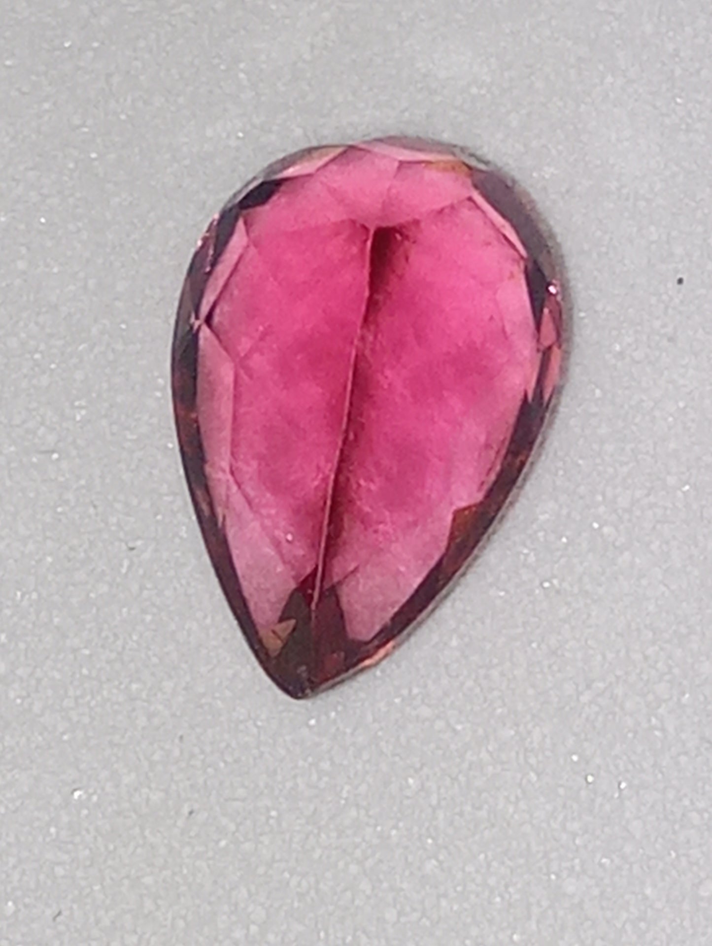 tourmaline gemstone rubilite pear shape