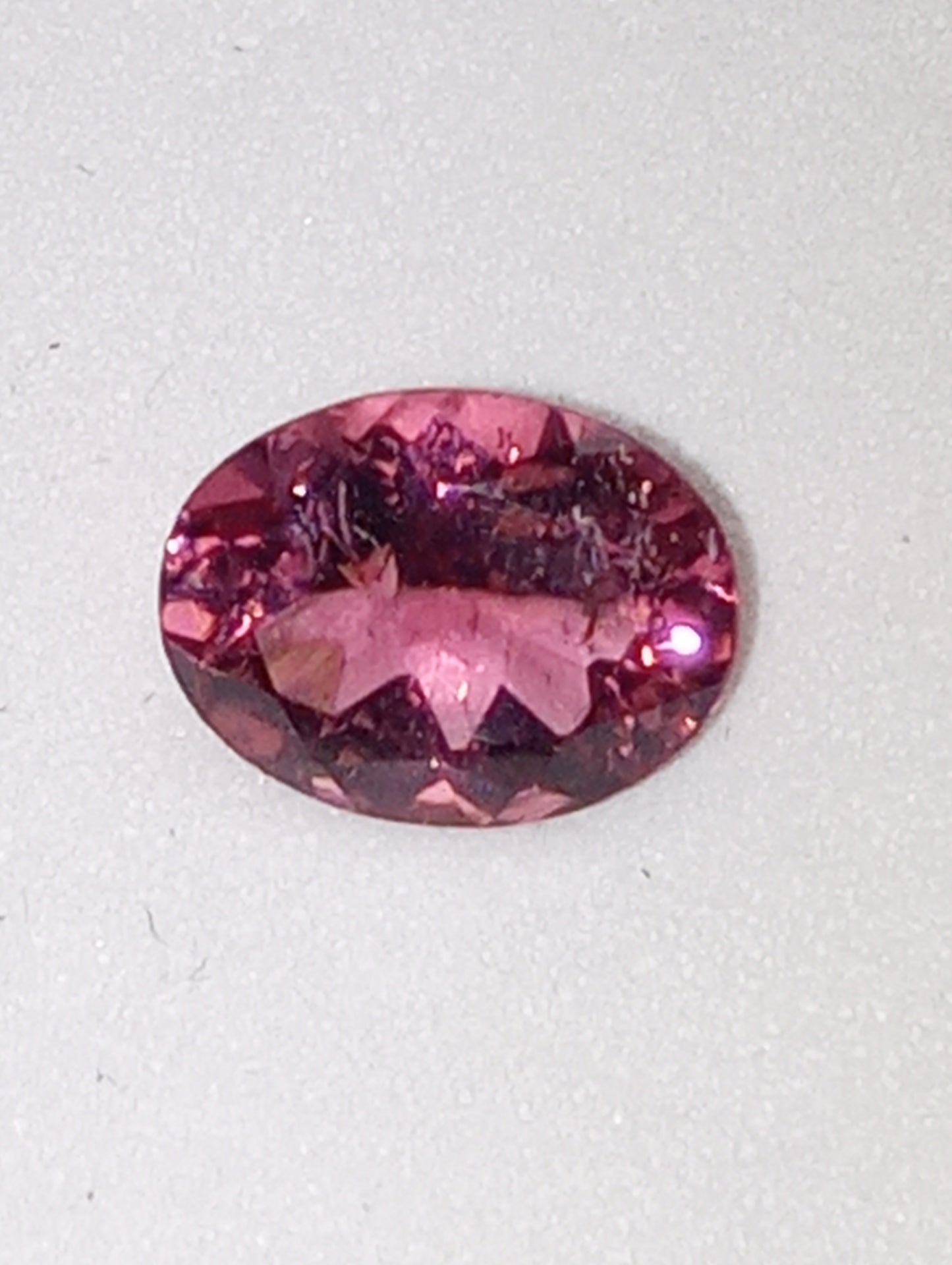 tourmaline gemstone pink 8mmx6mm oval