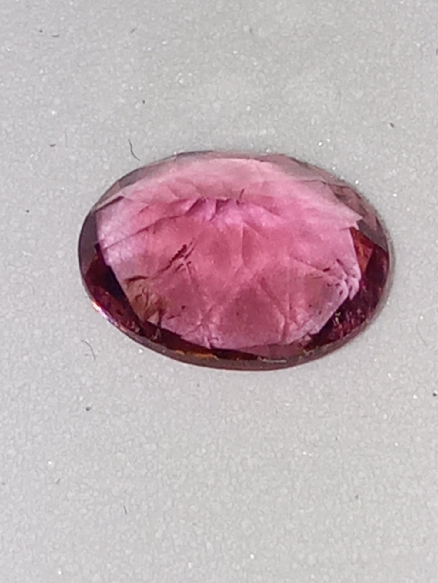 tourmaline gemstone pink 8mmx6mm oval