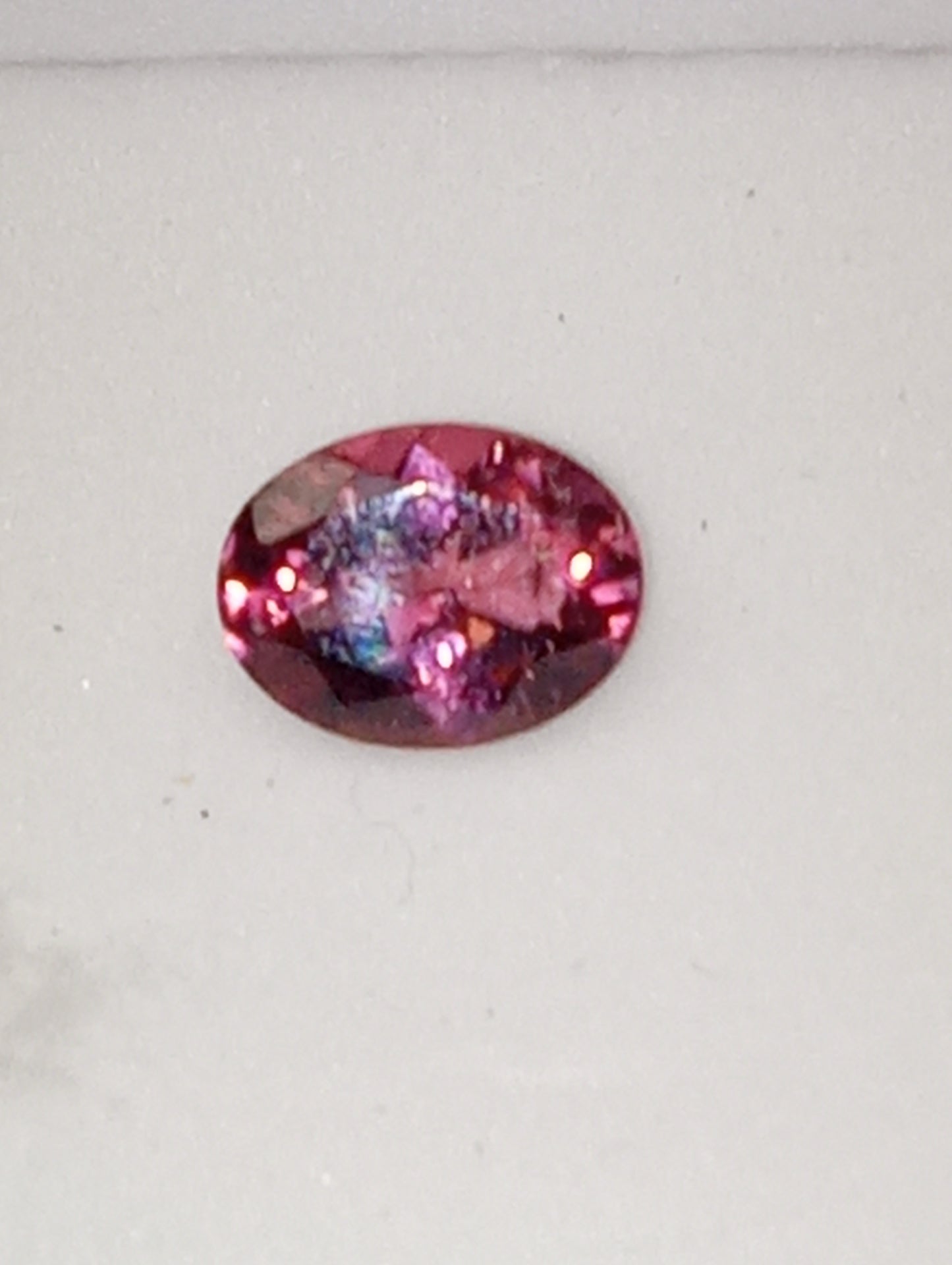 tourmaline gemstone pink 8mmx6mm oval