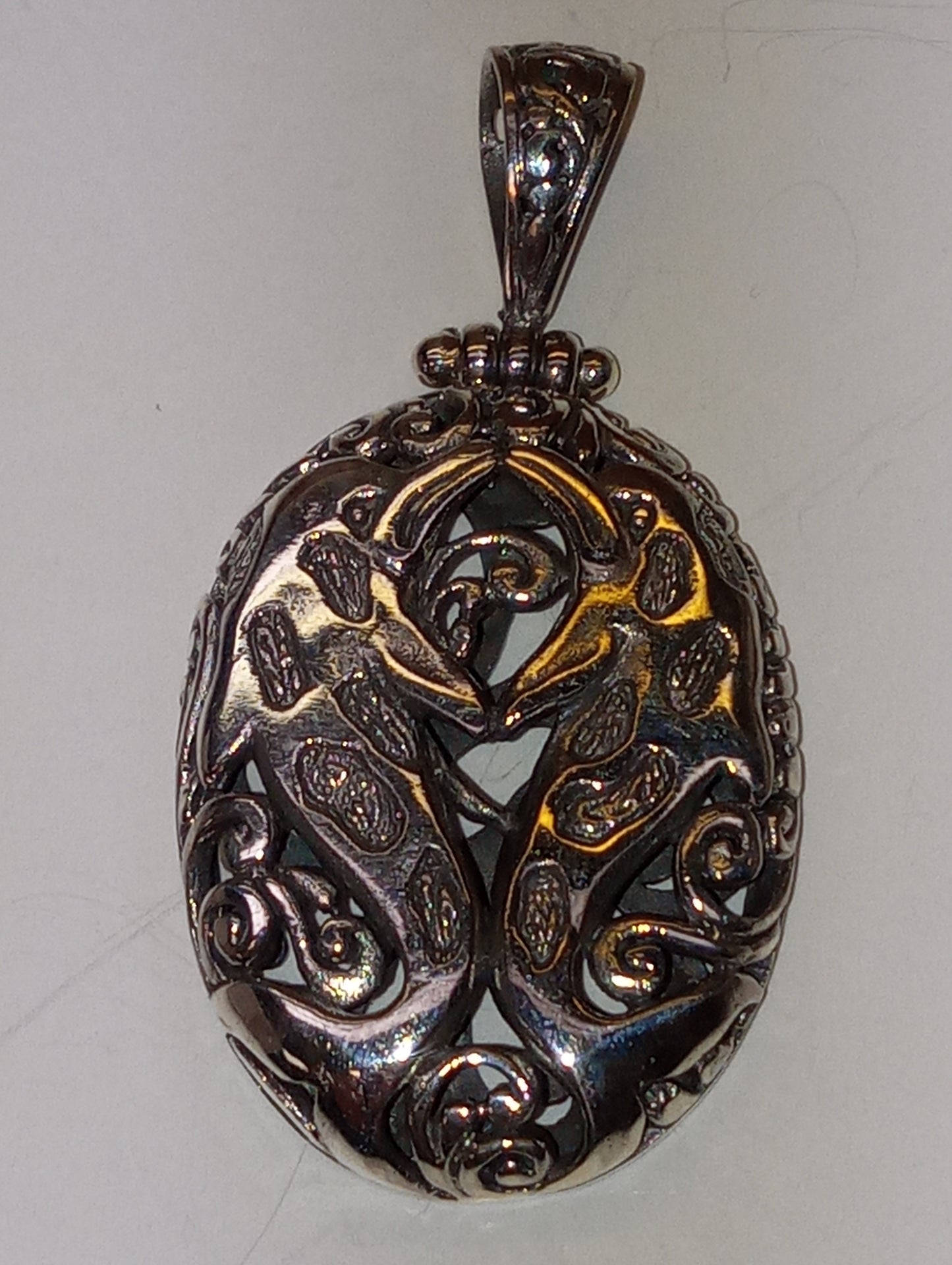 pendant sterling silver dolphin