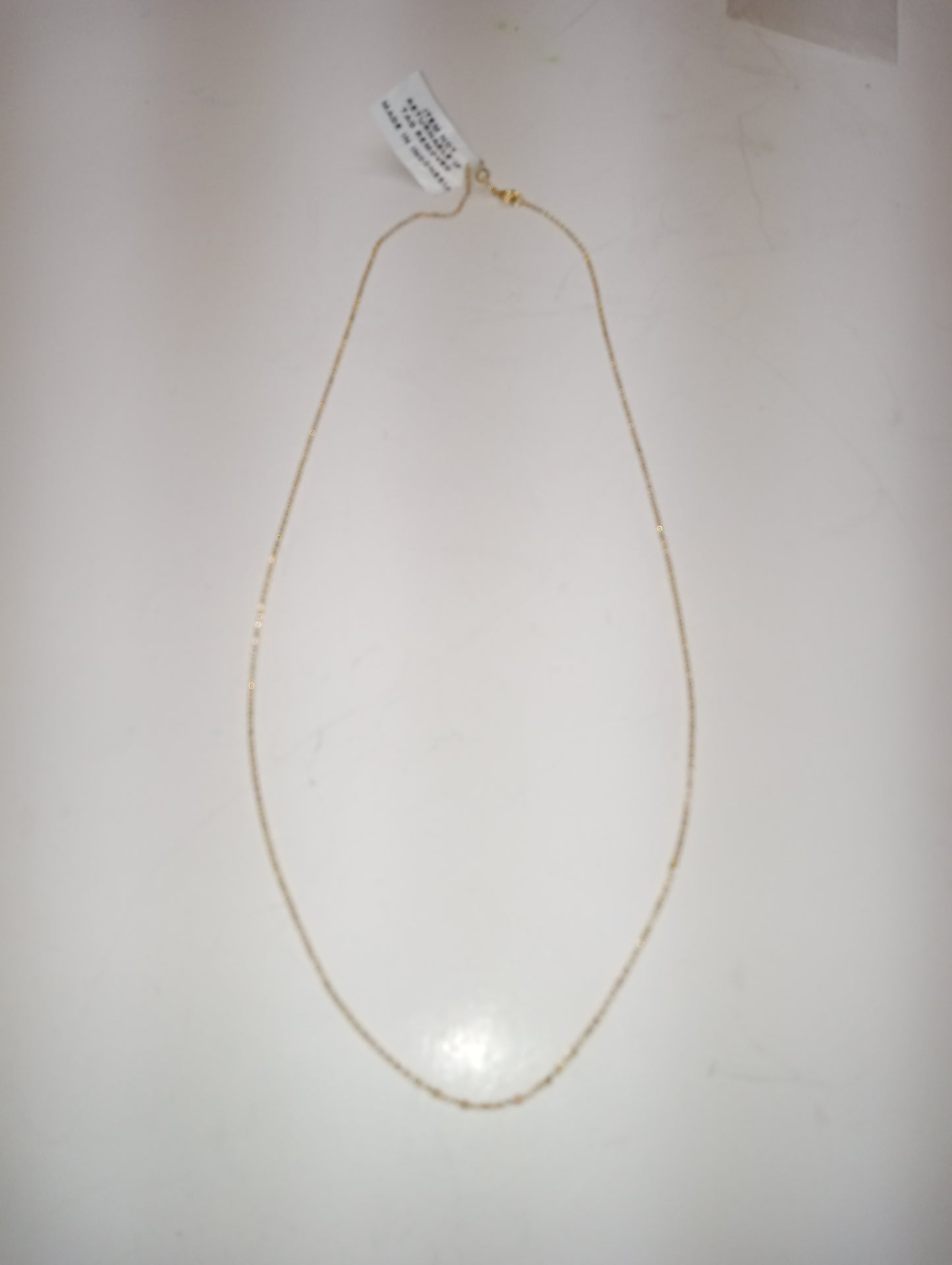 necklace 10kt yellow gold