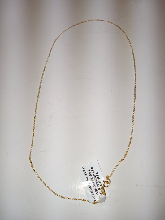 necklace 10kt yellow gold