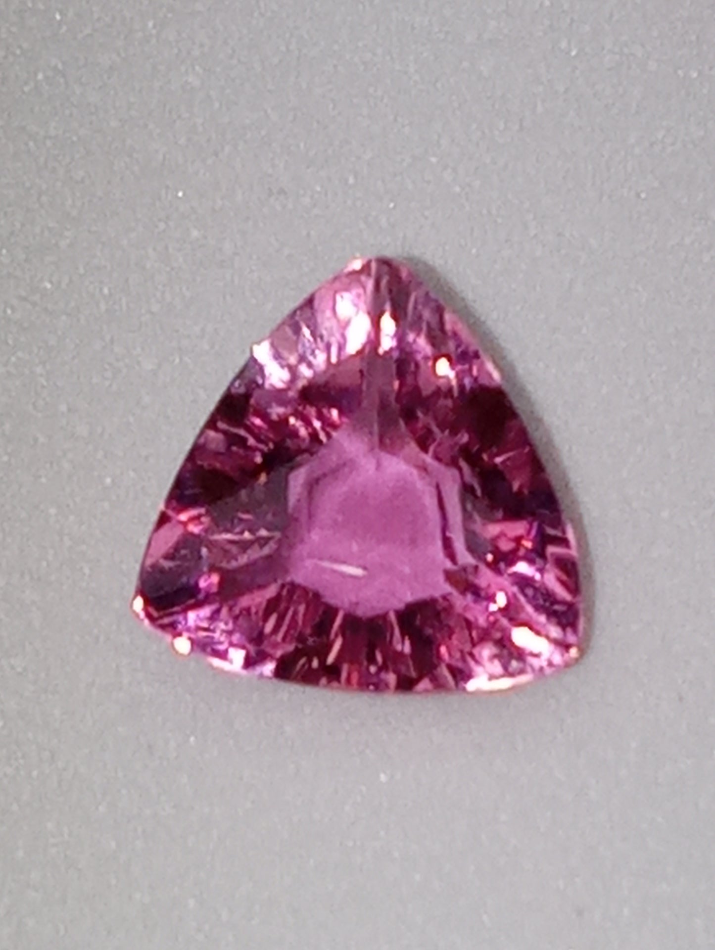 garnet gemstone pink Malayan trillion