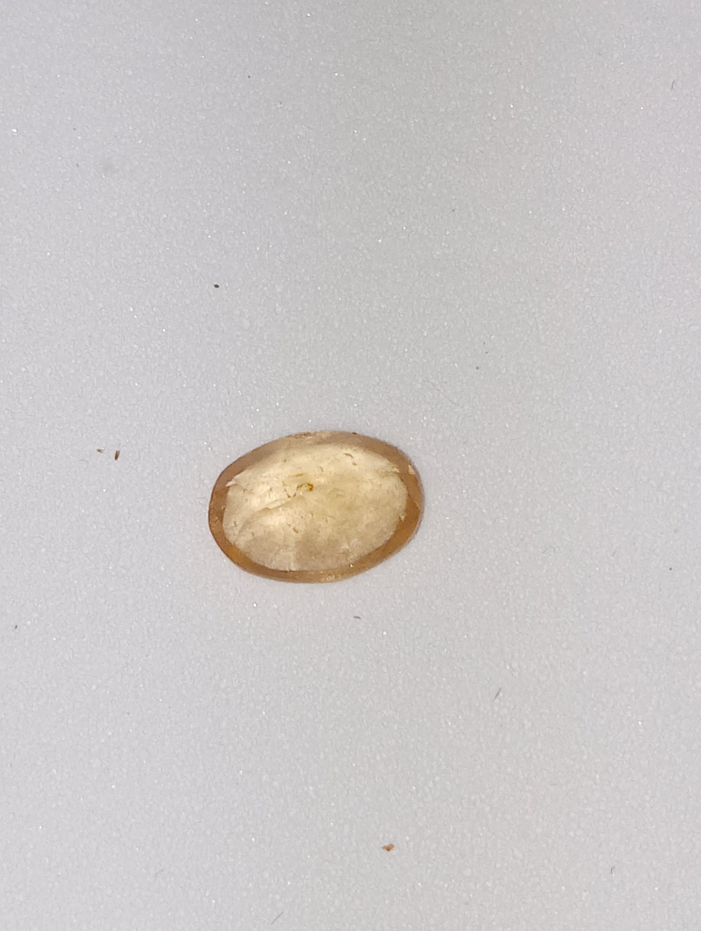 garnet gemstone, Sri Lanka Imperial Hessonite(TM) oval 7mmx5mm