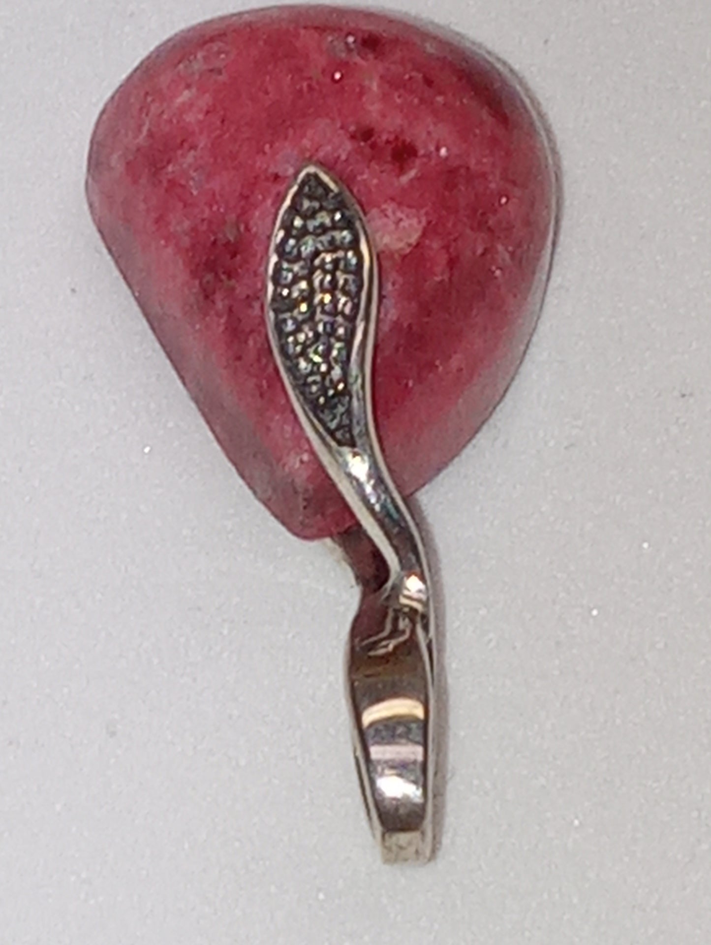 pendant thulite artisan crafted in sterling silver