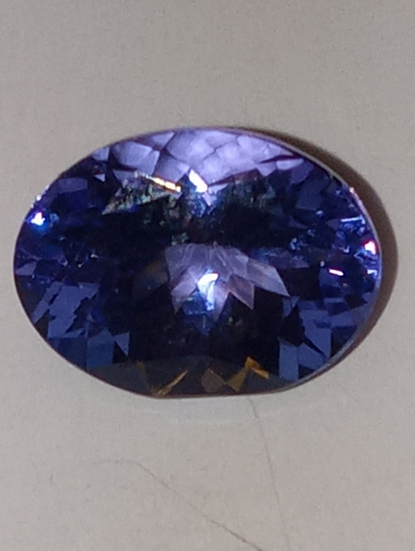 tanzanite gemstone oval