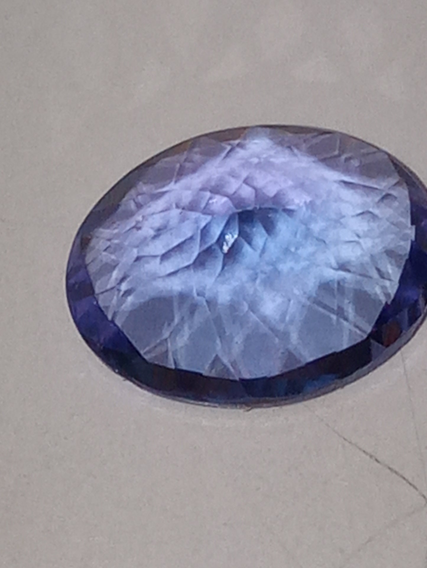 tanzanite gemstone oval