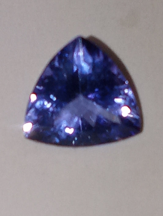 tanzanite  gemstone trillion 7x7mm