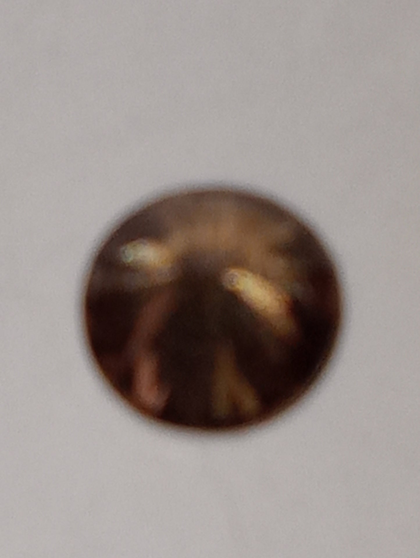 diamond champagne cognac gemstone  round cut cognac, .44ct