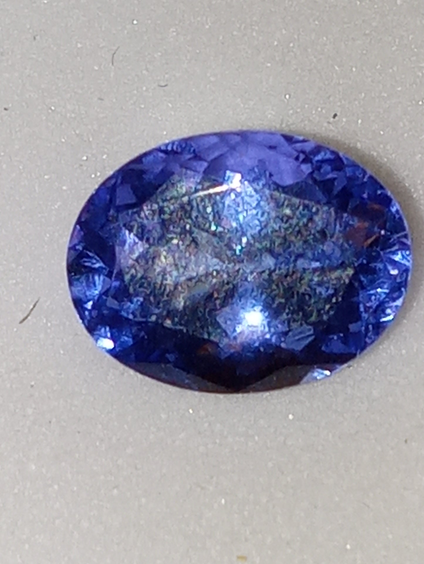 tanzanite gemstone 8x6mm oval