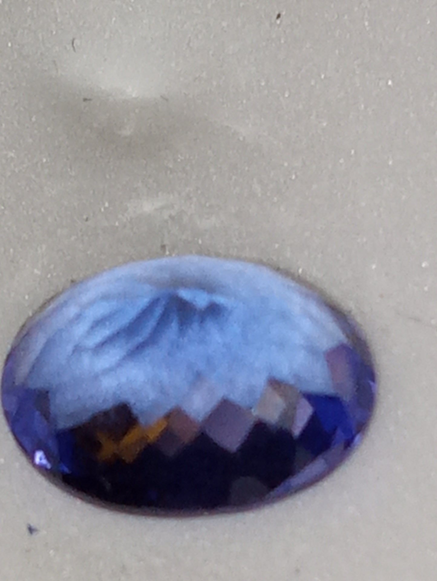 tanzanite gemstone 8x6mm oval