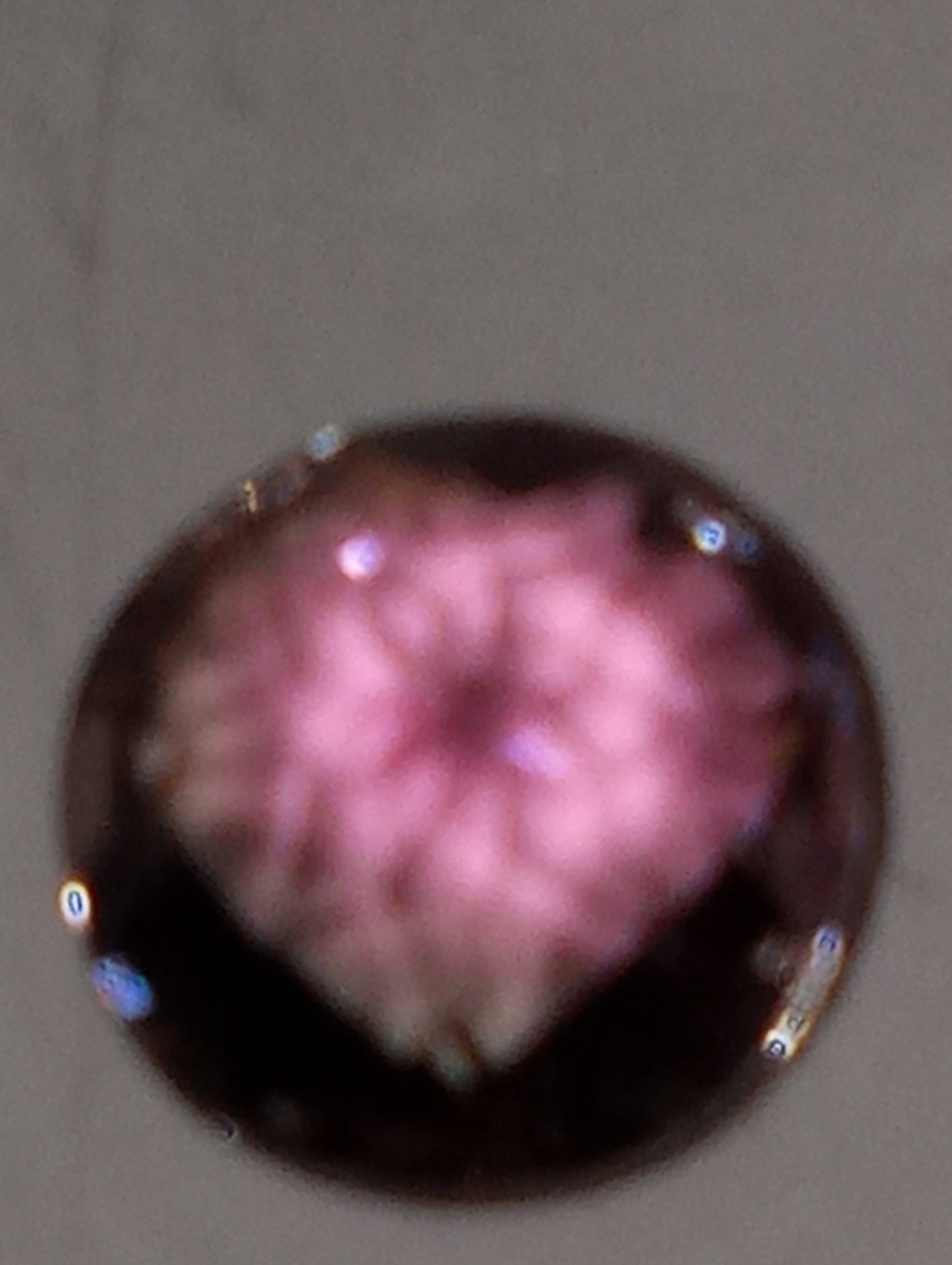 tourmaline gemstone pink round cut