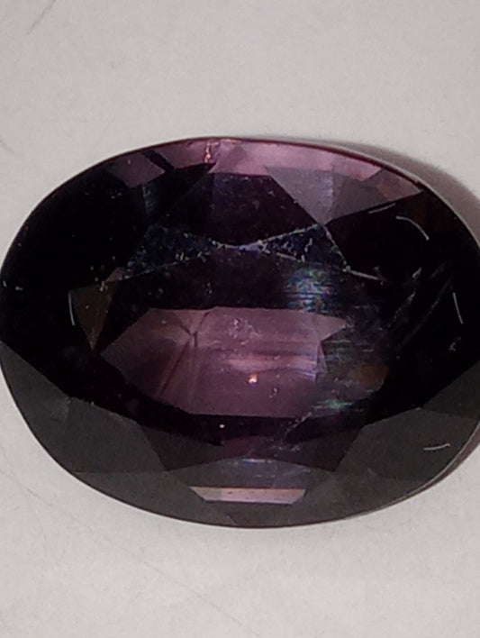 spinel gemstone violet oval  4.54ct
