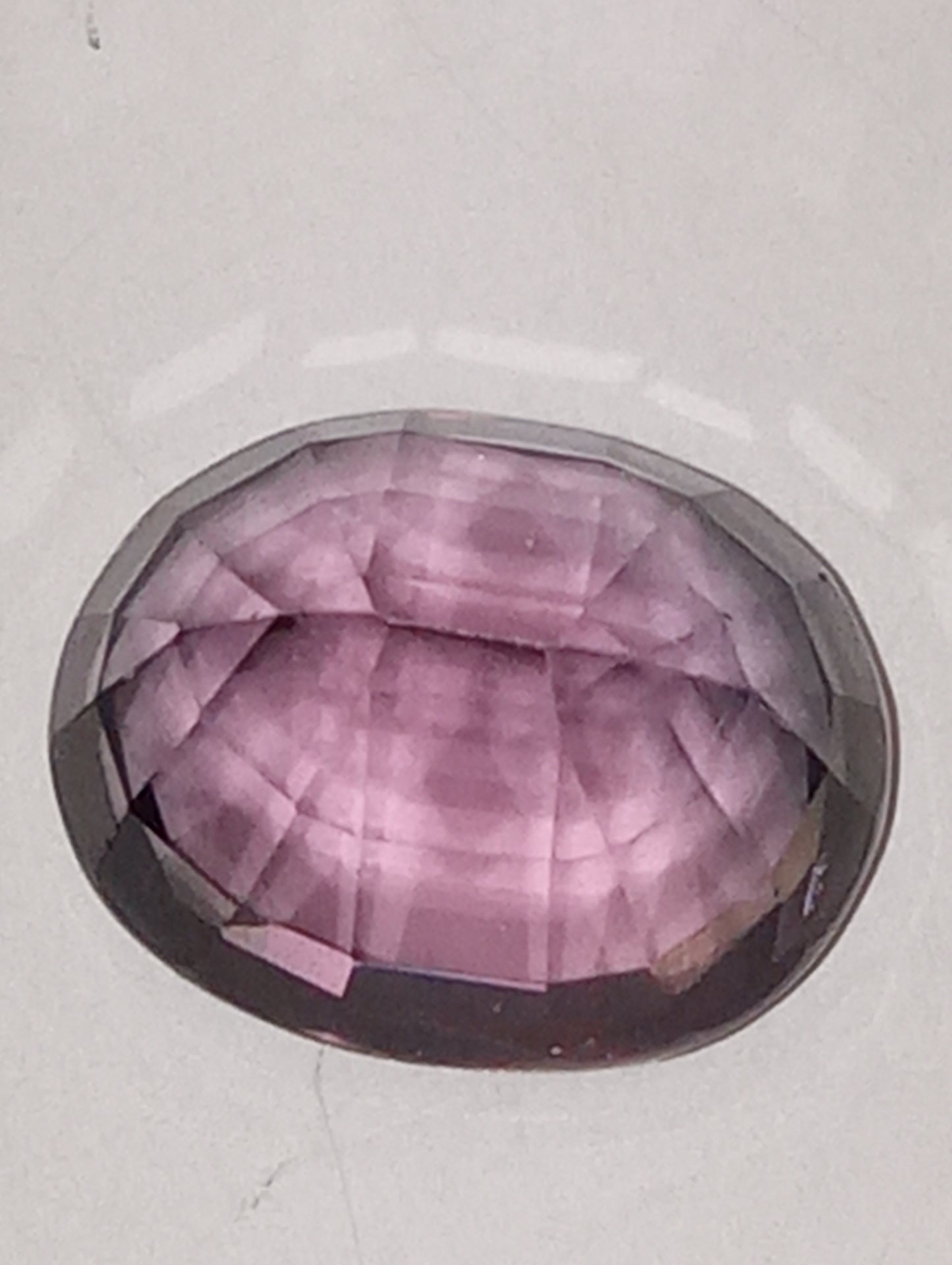 spinel gemstone violet oval  4.54ct