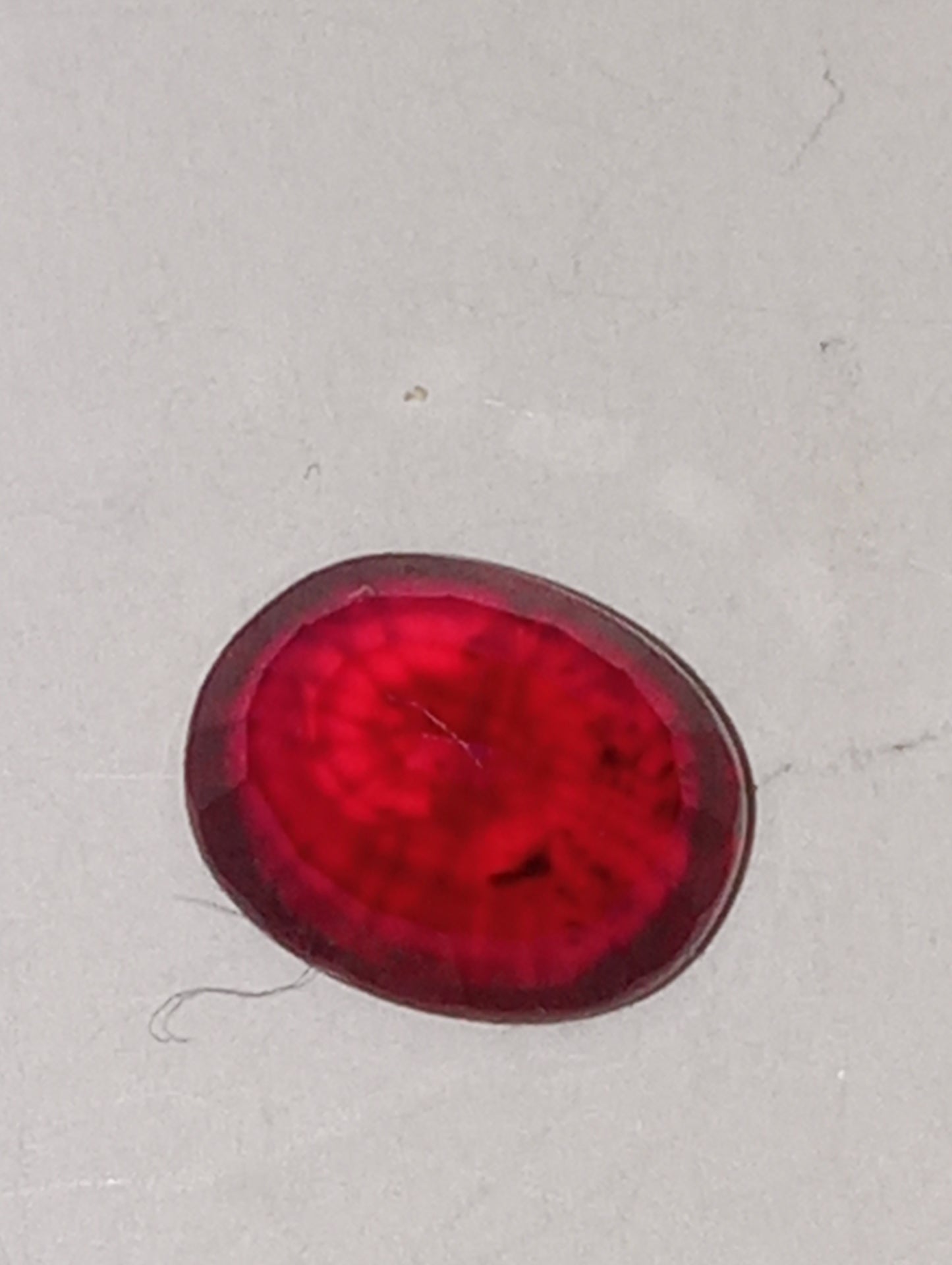 ruby gemstone Madagascar oval