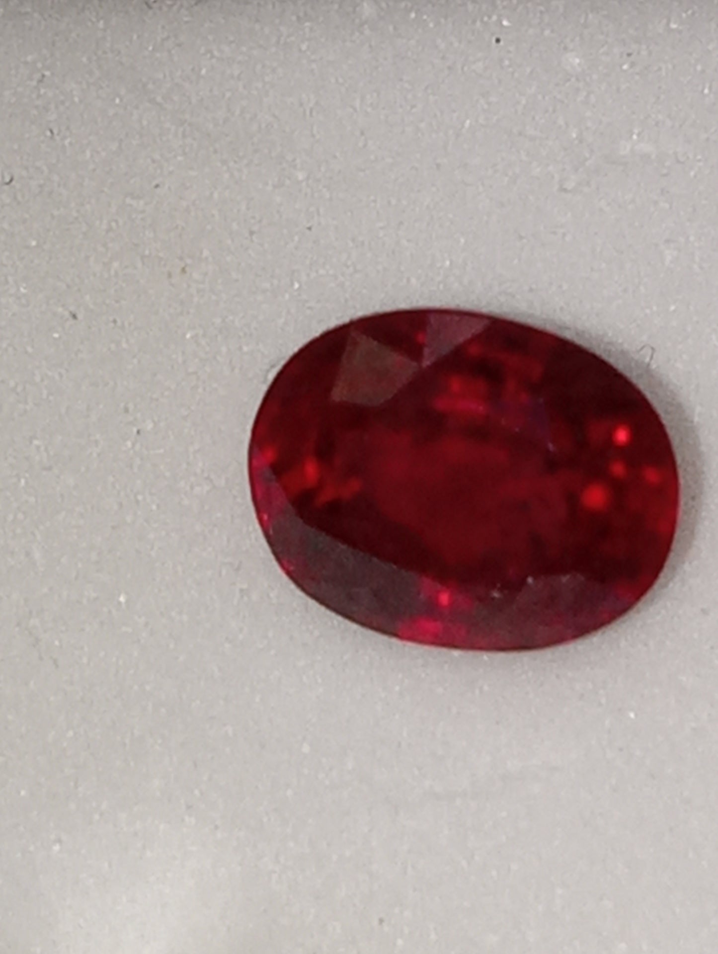 ruby gemstone Madagascar oval