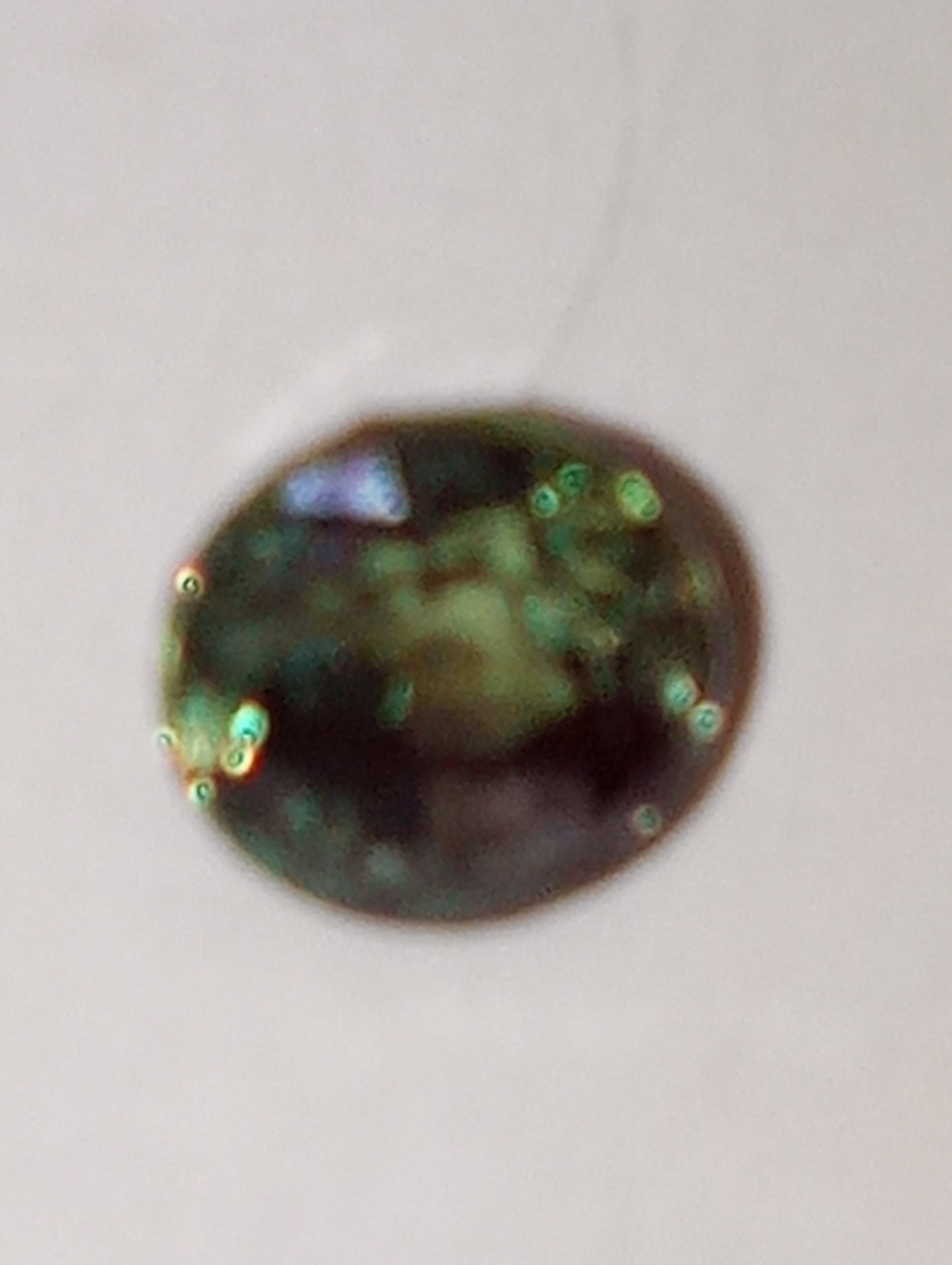 Alexandrite gemstone, round cut, 4.8mm, .65ct
