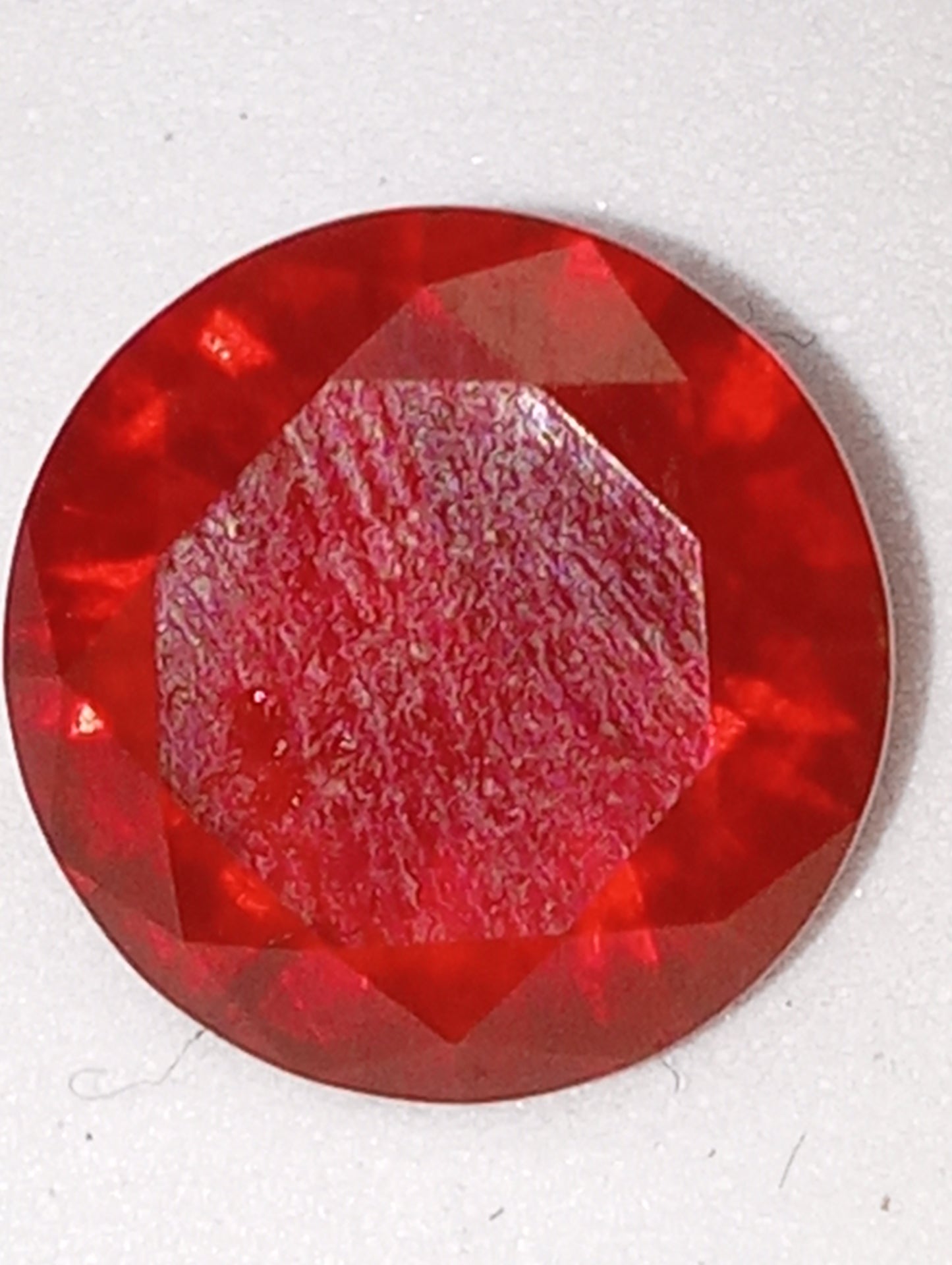 opal cherry gemstone 11mm round cut