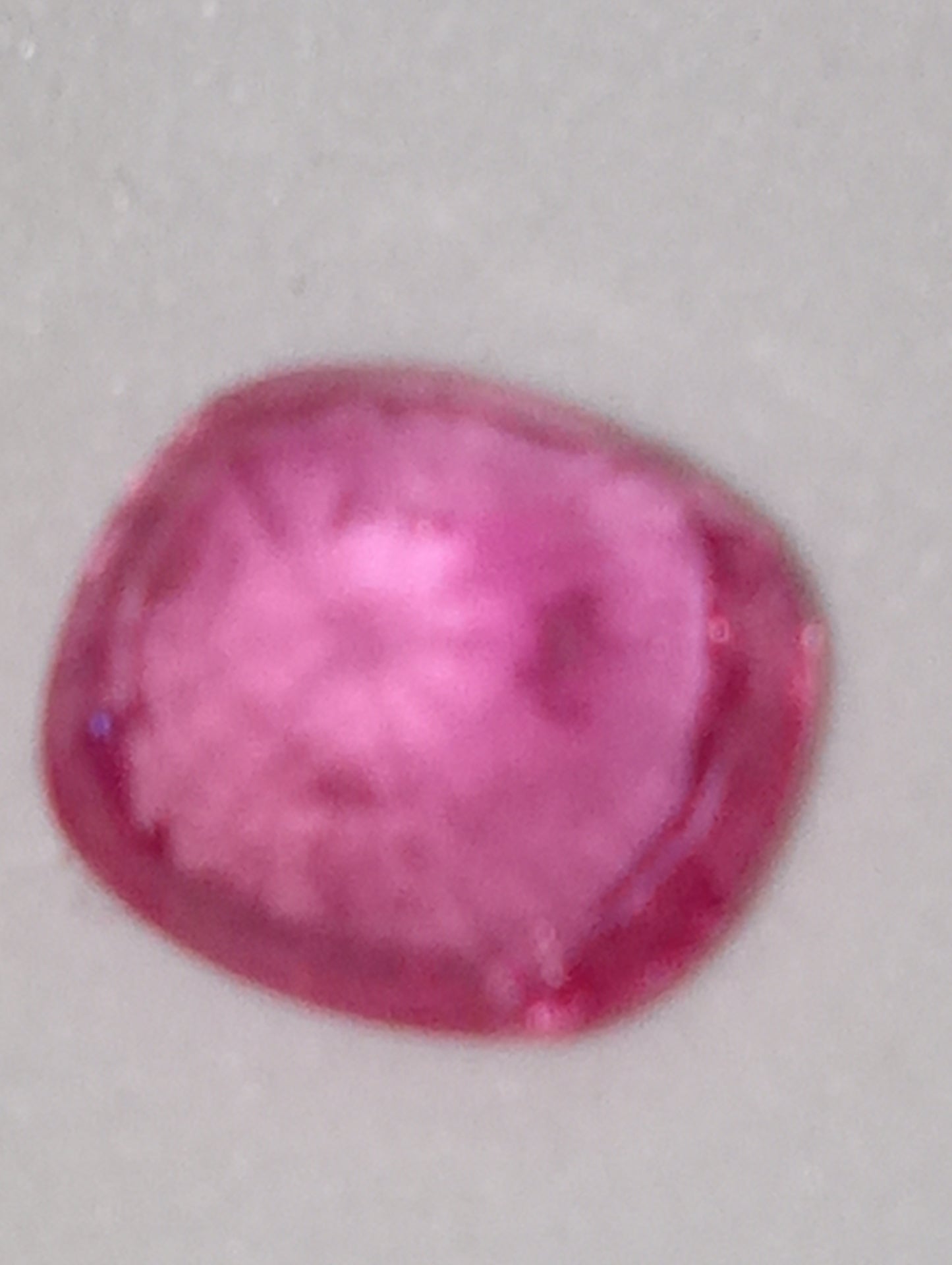 sapphire pink gemstone cushion cut