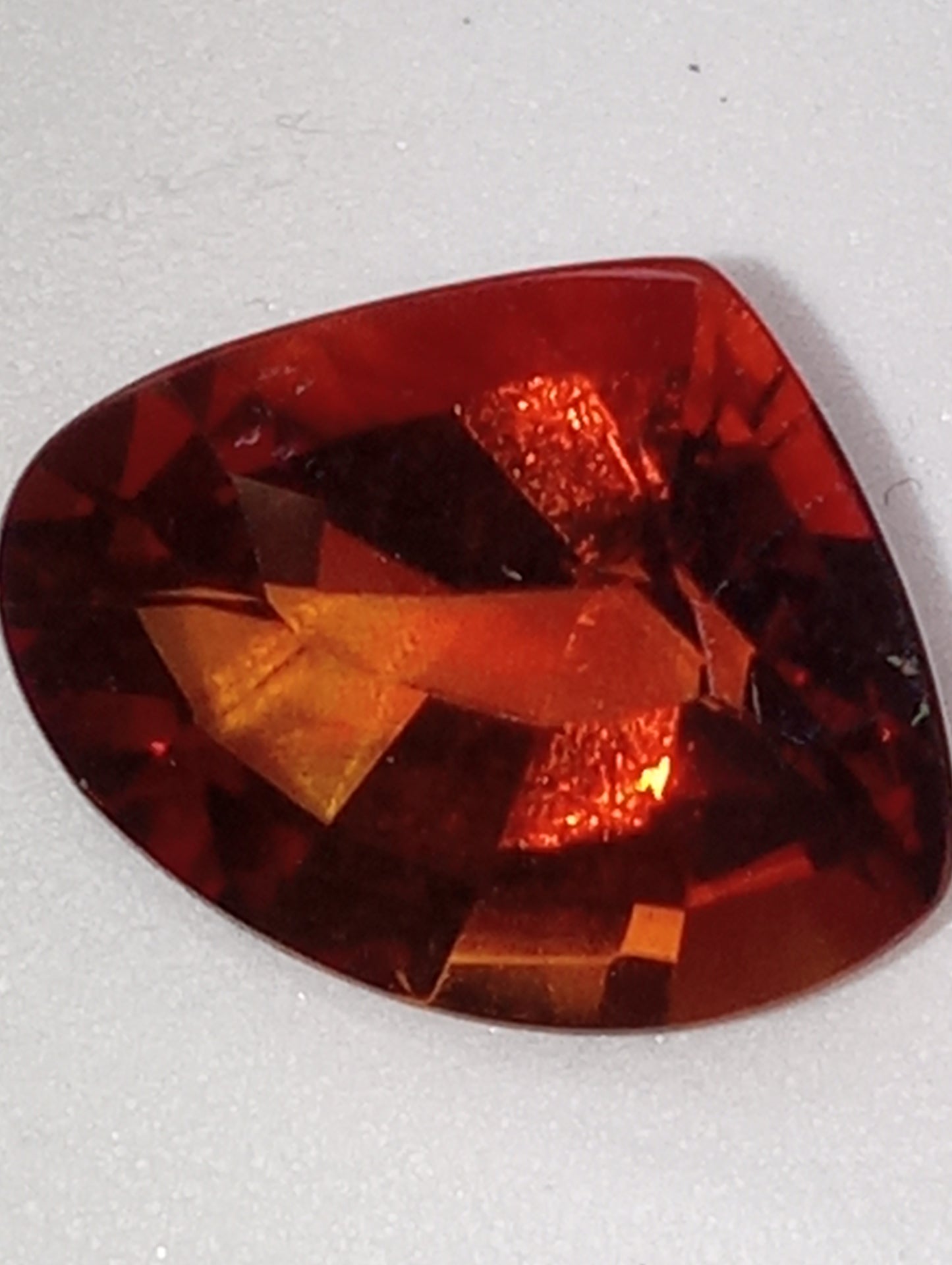 citrine madera  gemstone fancy cut