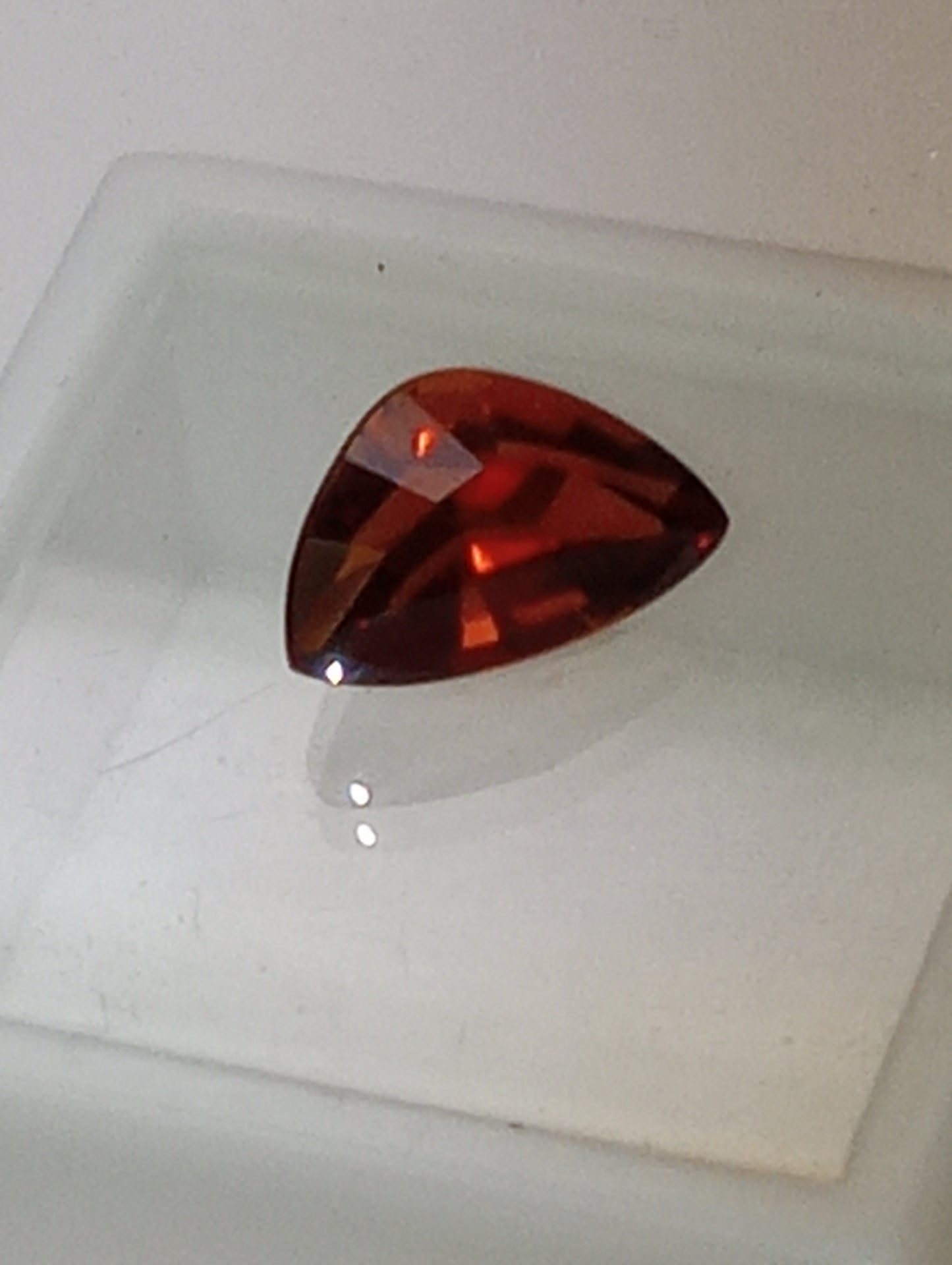 citrine Madera gemstone fancy cut