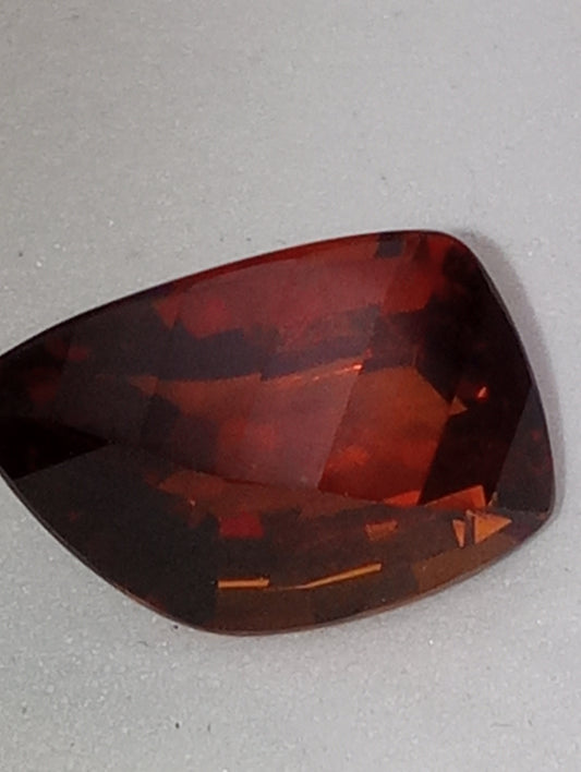 citrine Madera gemstone fancy cut