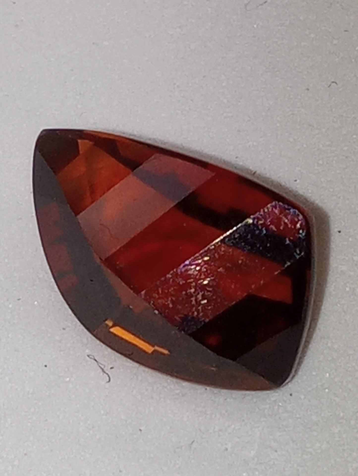 citrine Madera gemstone fancy cut