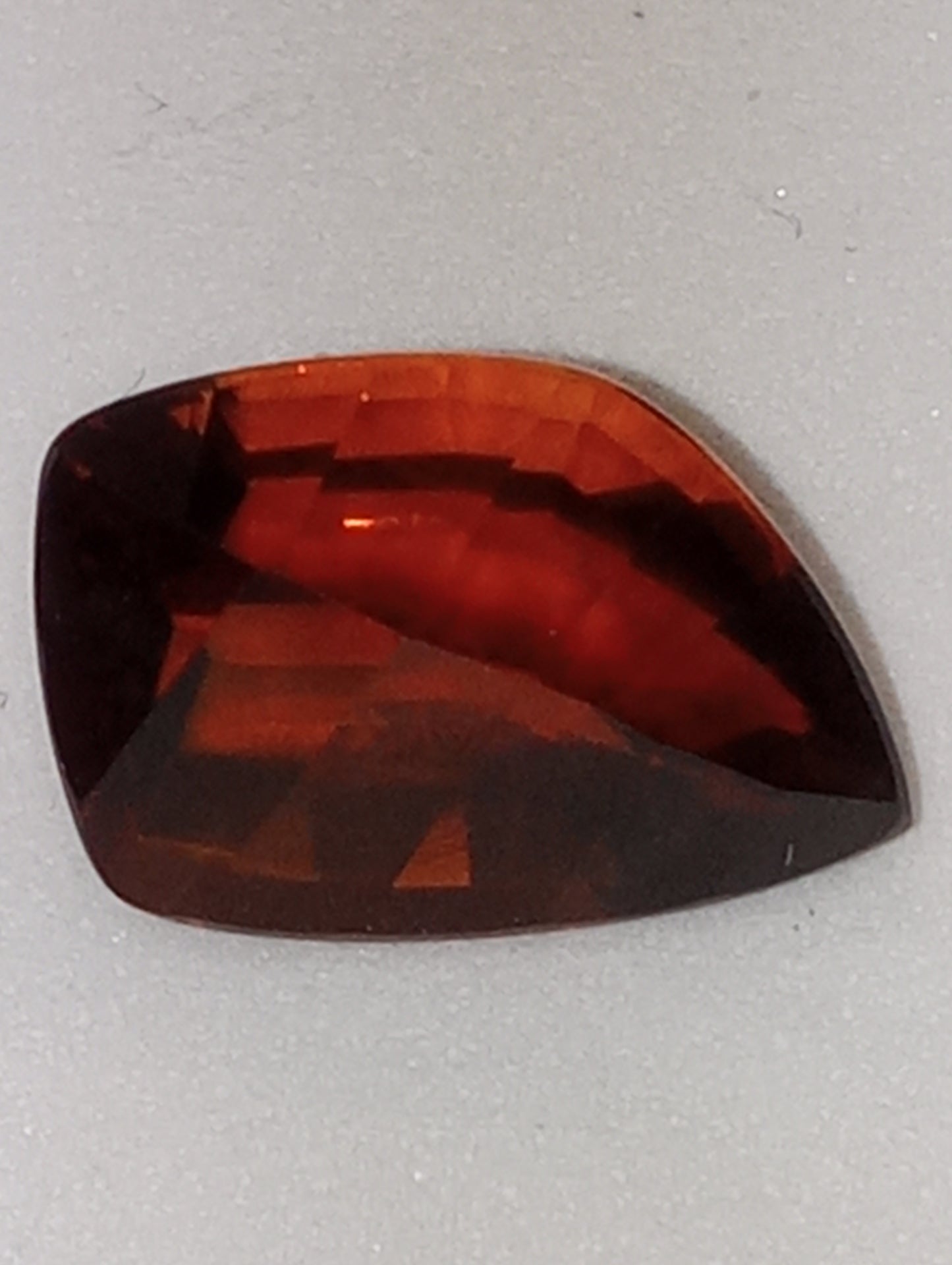 citrine Madera gemstone fancy cut