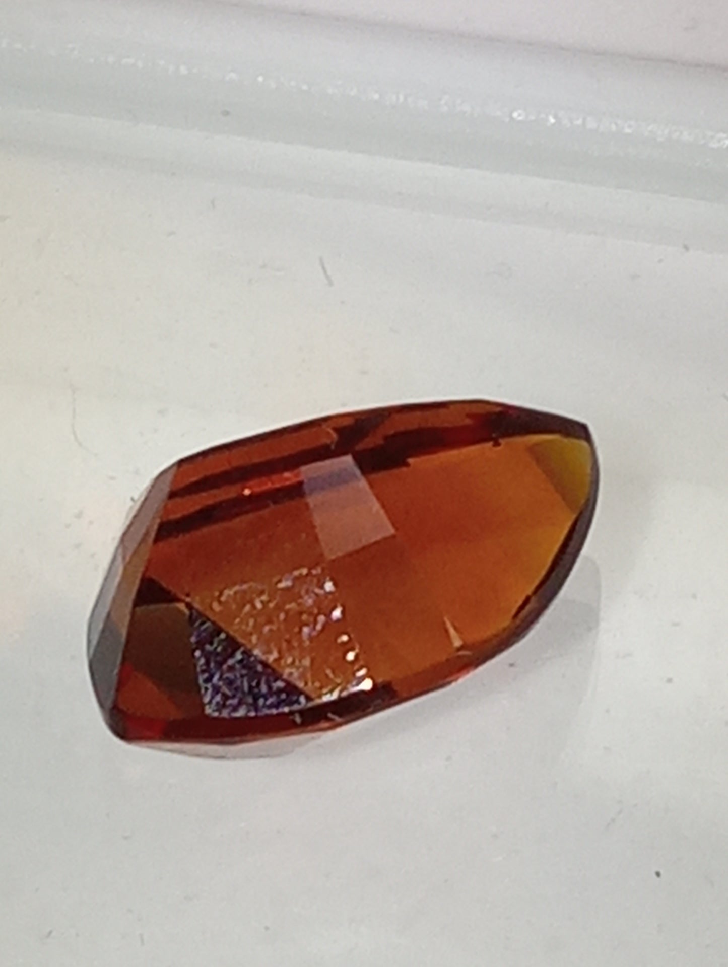 citrine Madera gemstone fancy cut