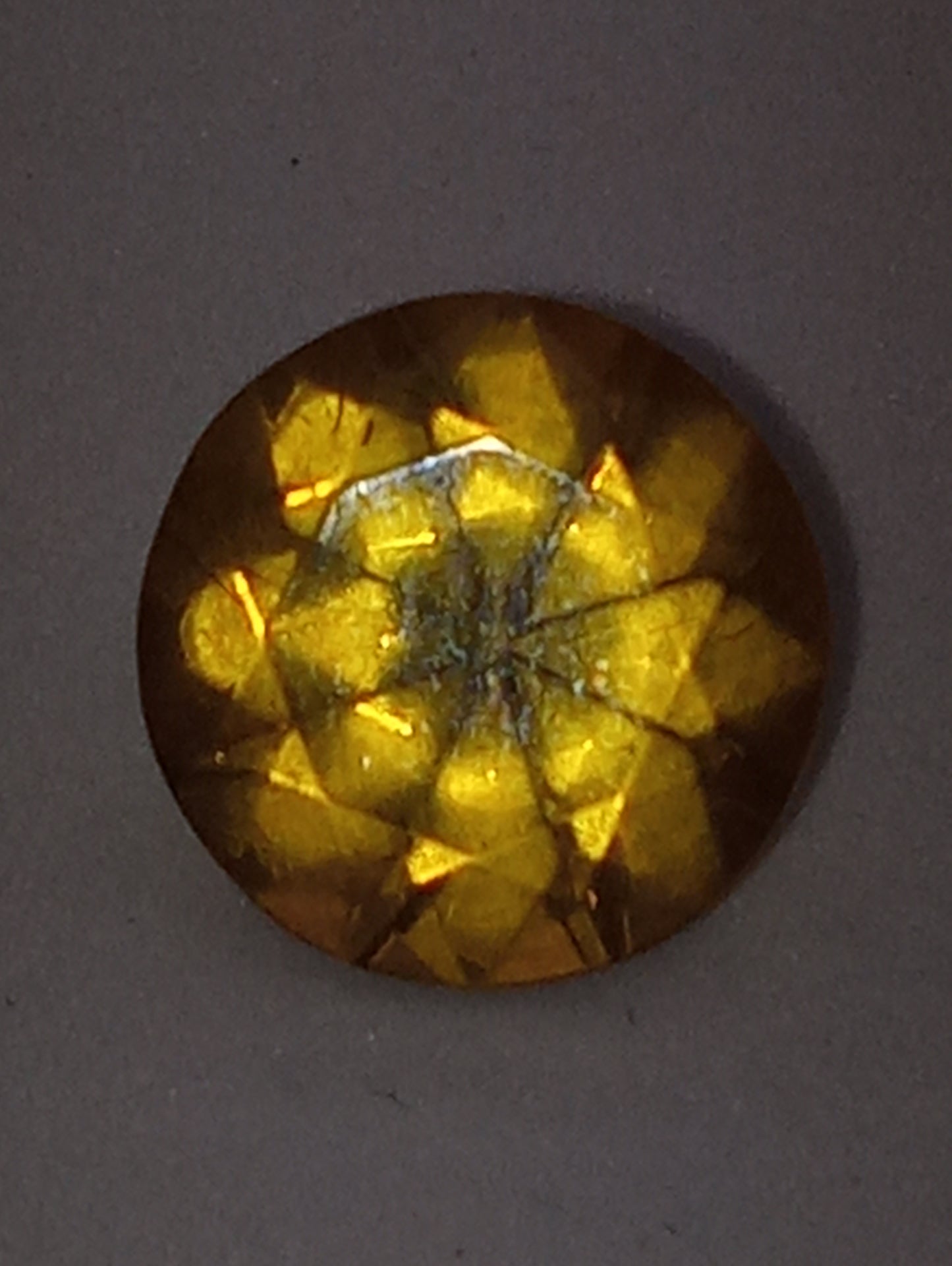 amber gemstone Baltic yellow 10mm round cut
