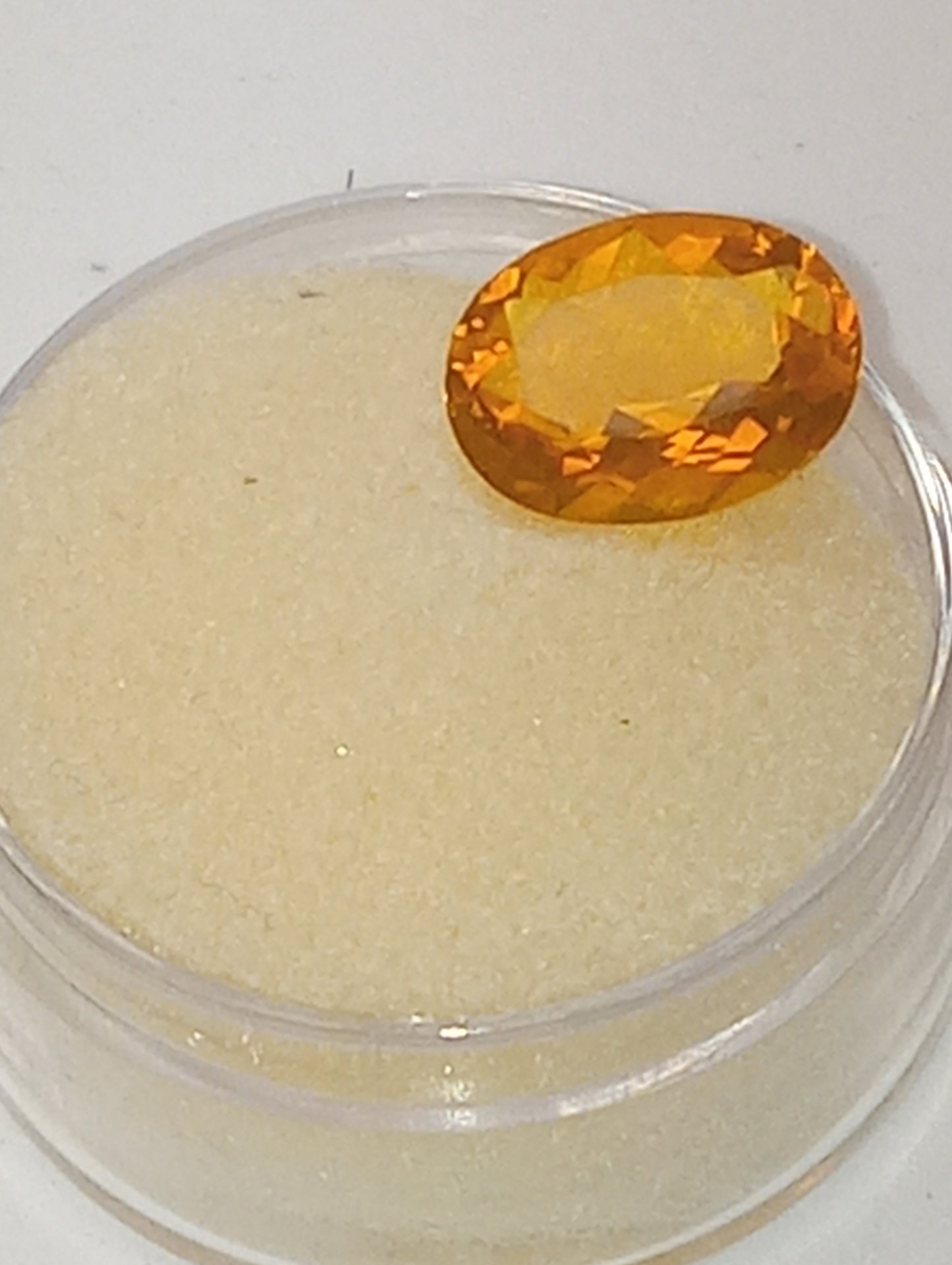 opal gemstone honey 11.5 x9mm oval cut